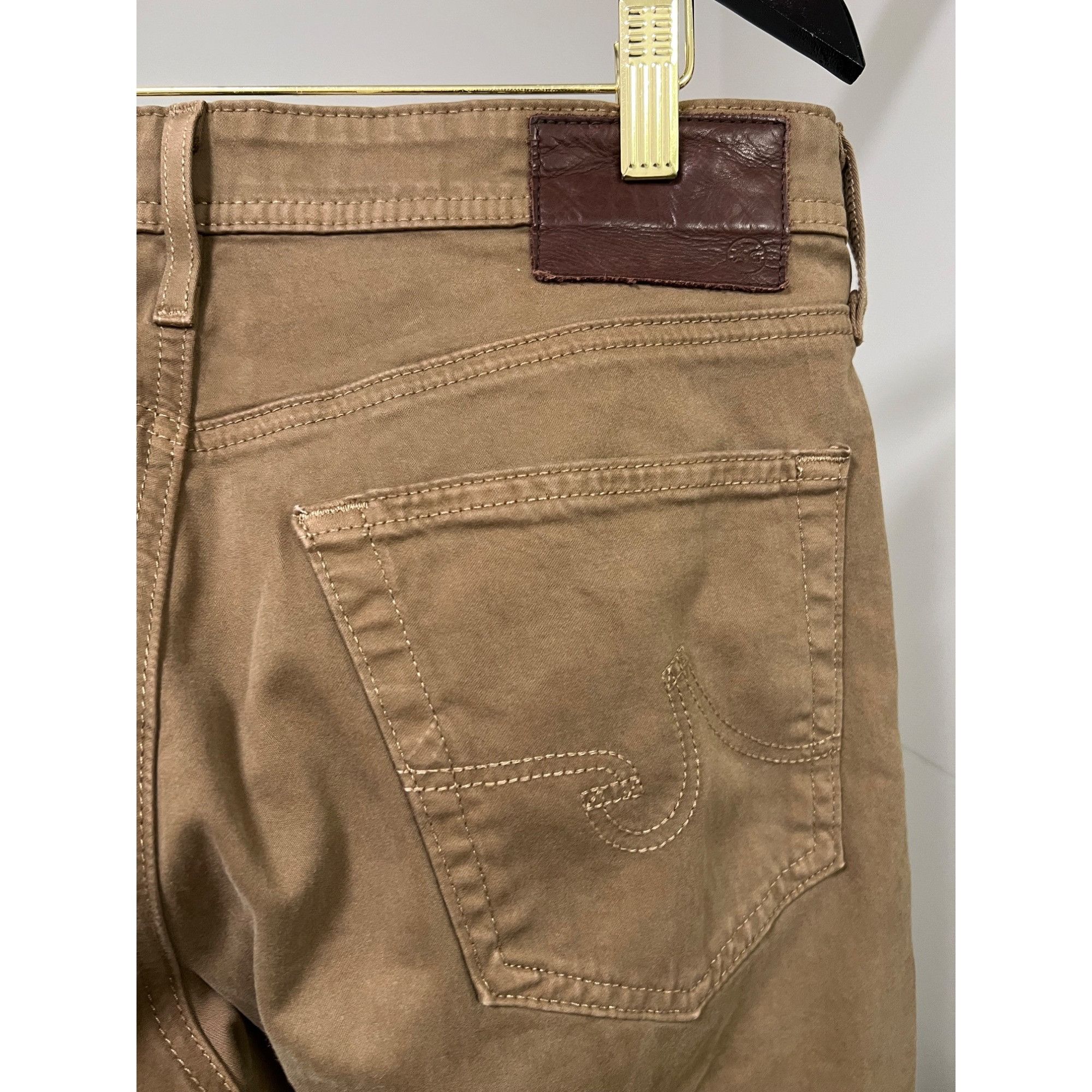 AG Adriano Goldschmied Adriano Goldschmied The Graduate Tailored Leg Mens Khakis - Size US 30 / EU 46 - 4 Thumbnail