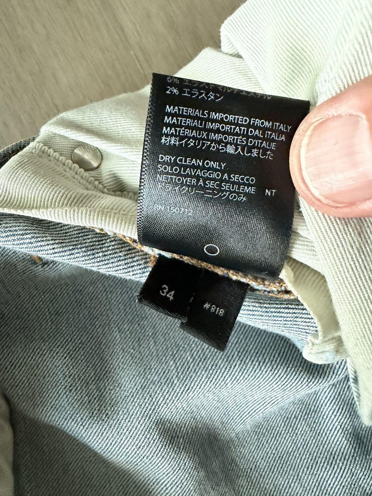 Amiri Amiri jeans size 34 Size US 34 / EU 50 - 6 Thumbnail