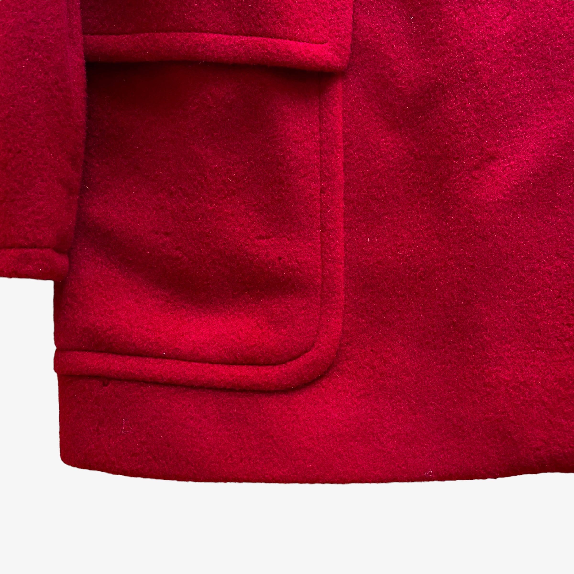 Burberry Vintage 80s Women's Burberry Wool & Camel Hair Coat Size L / US 10 / IT 46 - 5 Thumbnail