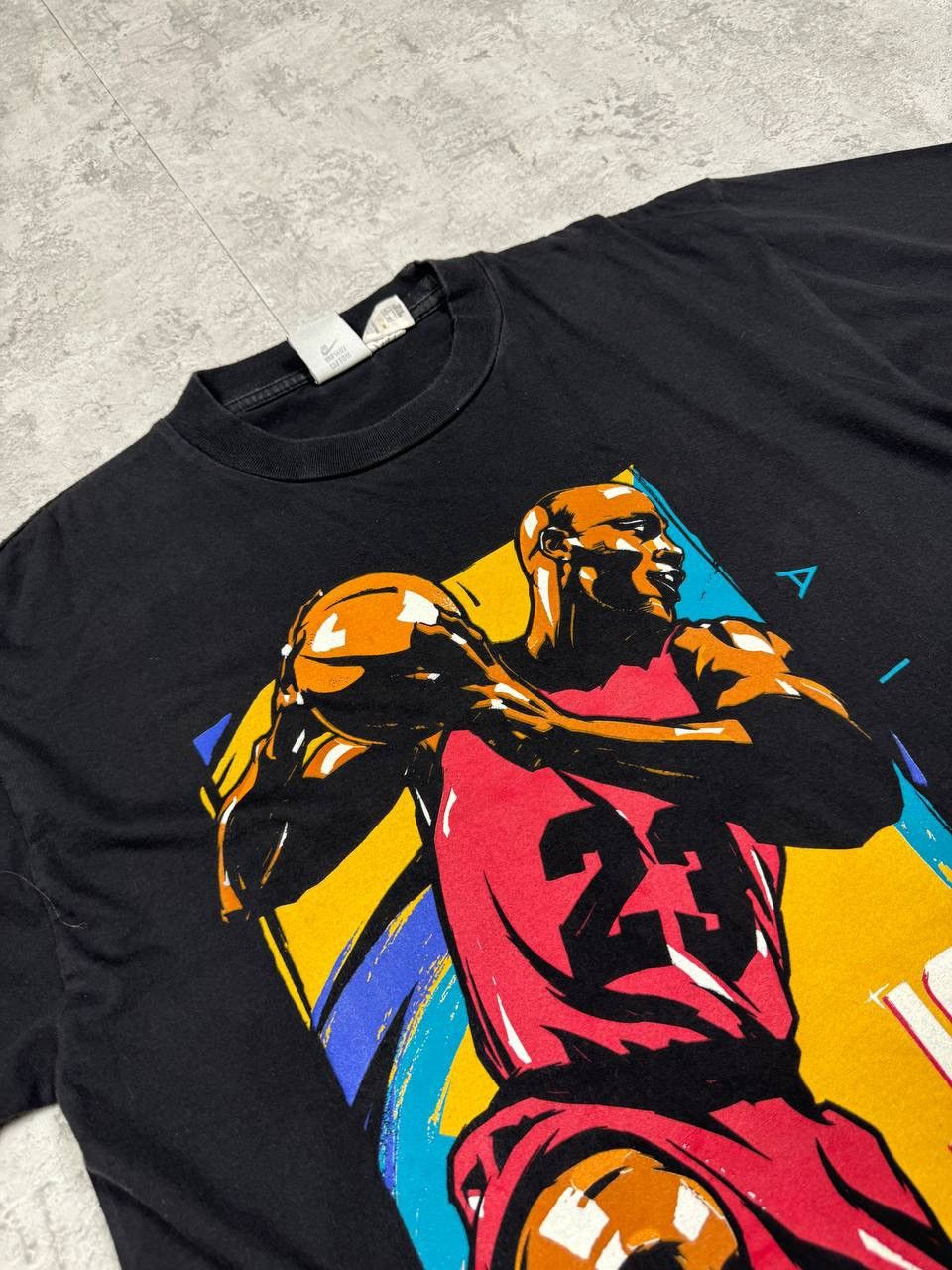 Jordan Brand RARE Vintage Nike Jordan Big Logo Size US L / EU 52-54 / 3 - 8 Thumbnail