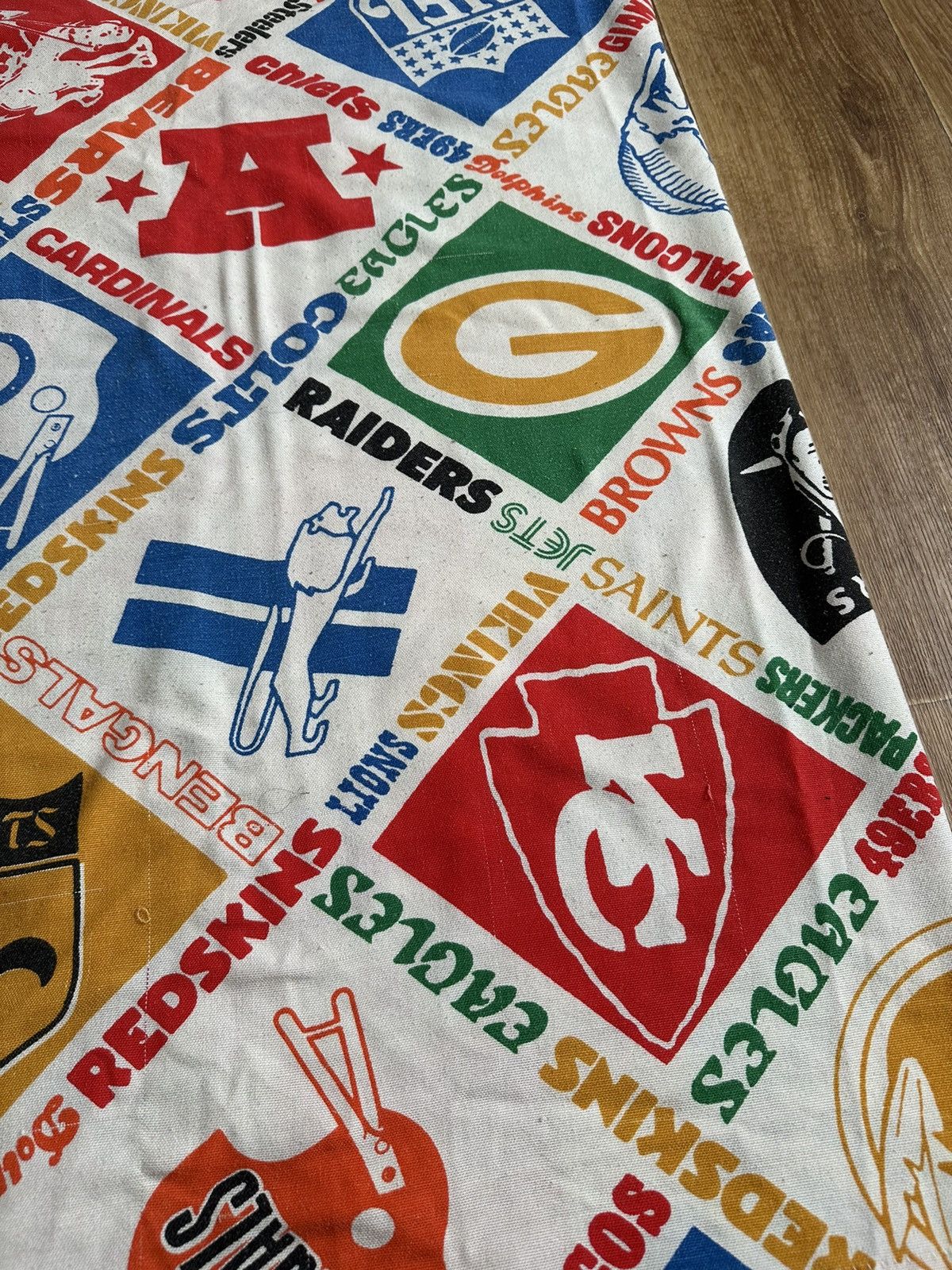 NFL × Vintage Vintage NFL teams chiefs cover/rug/picnic blanket 85x36 Size ONE SIZE - 2 Thumbnail