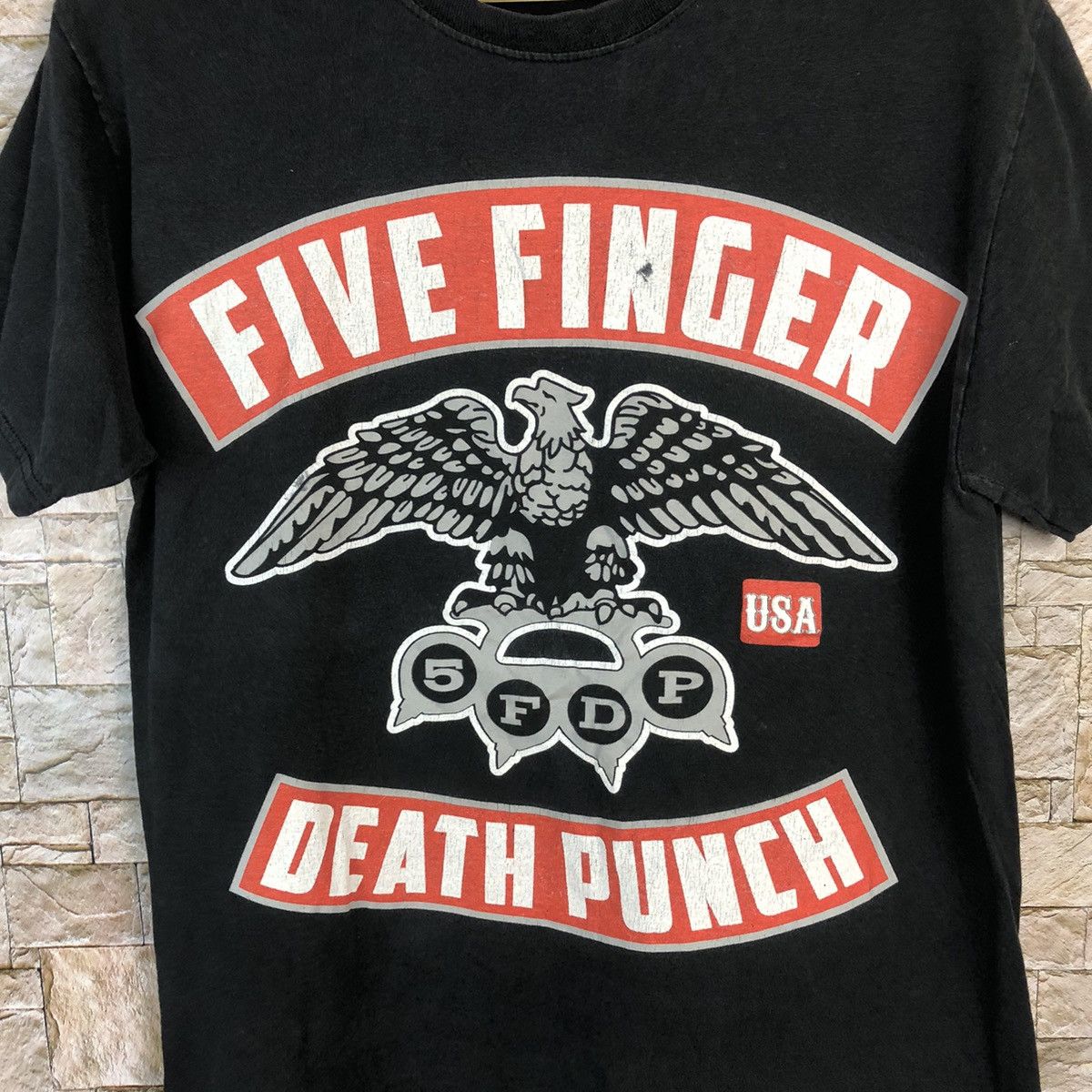 Band Tees Five Finger Death Puch band metal Black T-Shirt #A539 Size US M / EU 48-50 / 2 - 5 Thumbnail