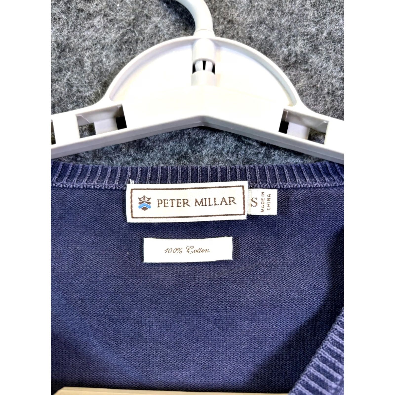 Peter Millar Peter Millar Sweater Men’s S Blue Cotton Knit Pullover Preppy Holiday Travel Size US S / EU 44-46 / 1 - 6 Thumbnail