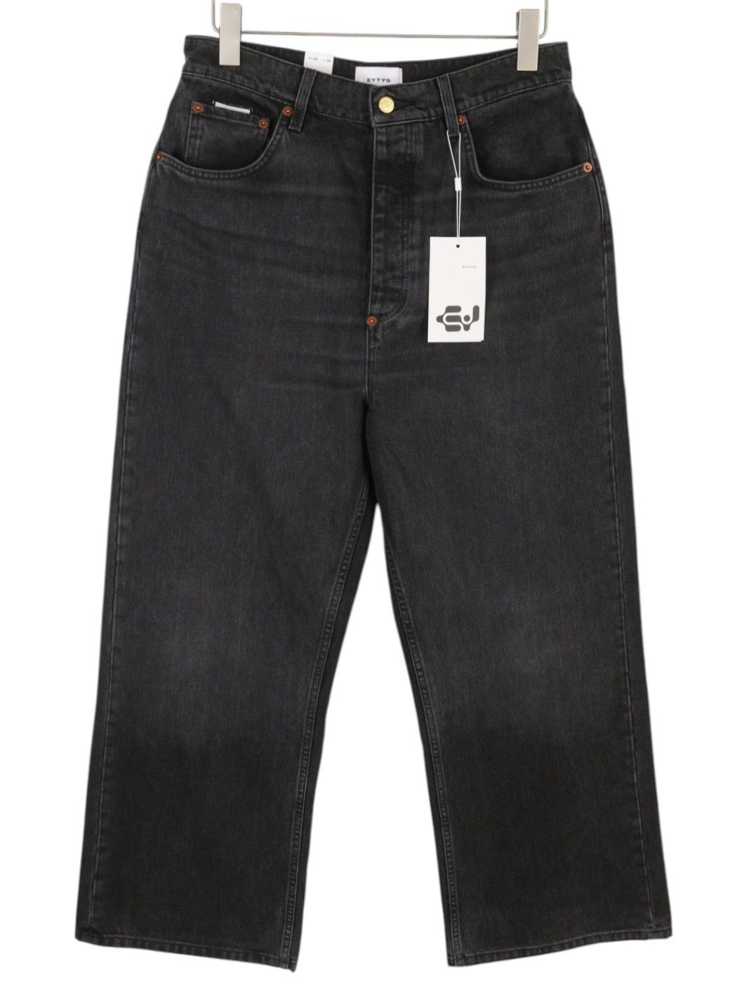 Eytys ECHO SULPHUR ULTRA BAGGY W26/L32 Black Faded RRP370 89320 Size 26" / US 2 / IT 38 - 2 Thumbnail