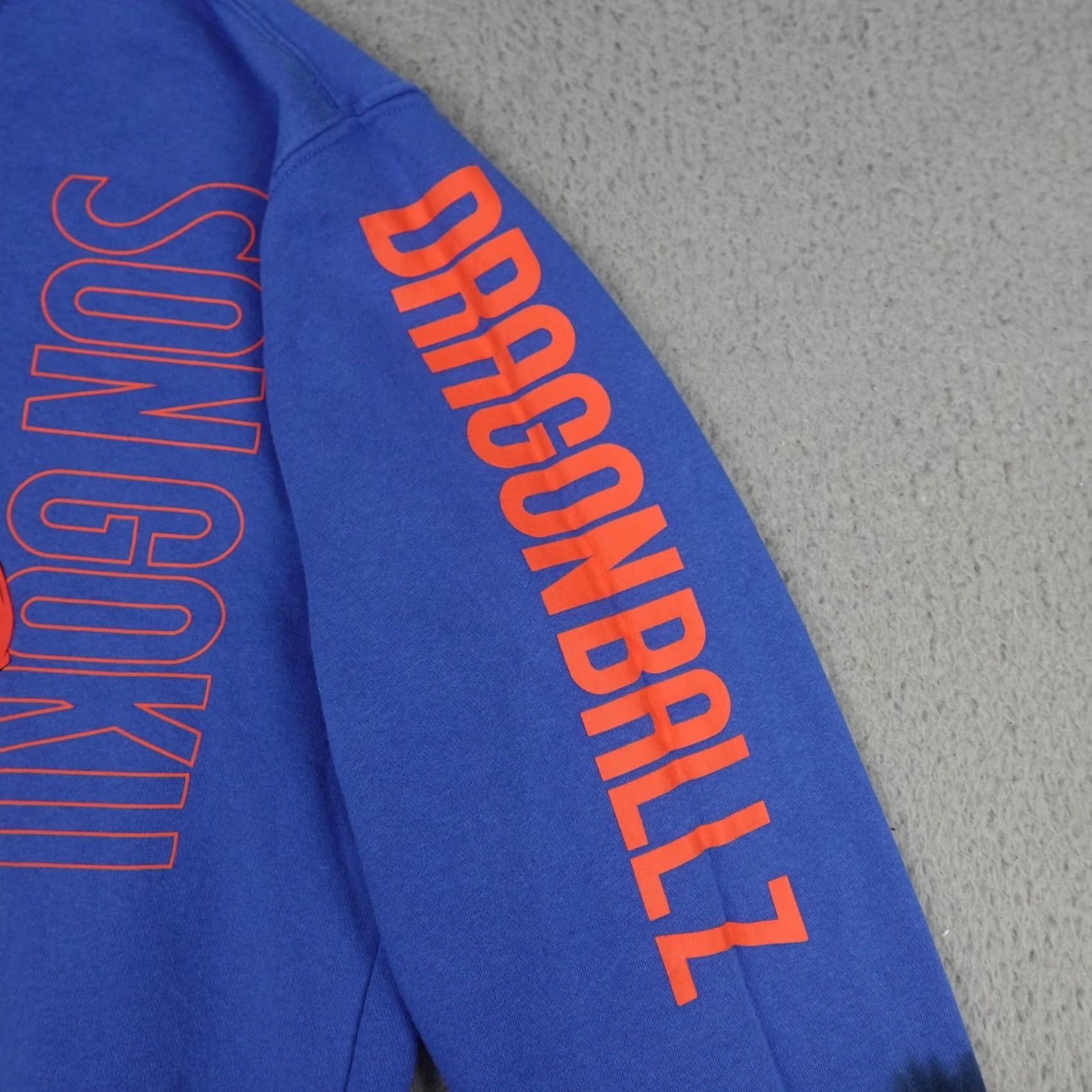 Vintage Dragon Ball Z Hoodie Mens M Blue Black Son Goku Graphic Pullover DBZ Anime Size US M / EU 48-50 / 2 - 4 Thumbnail