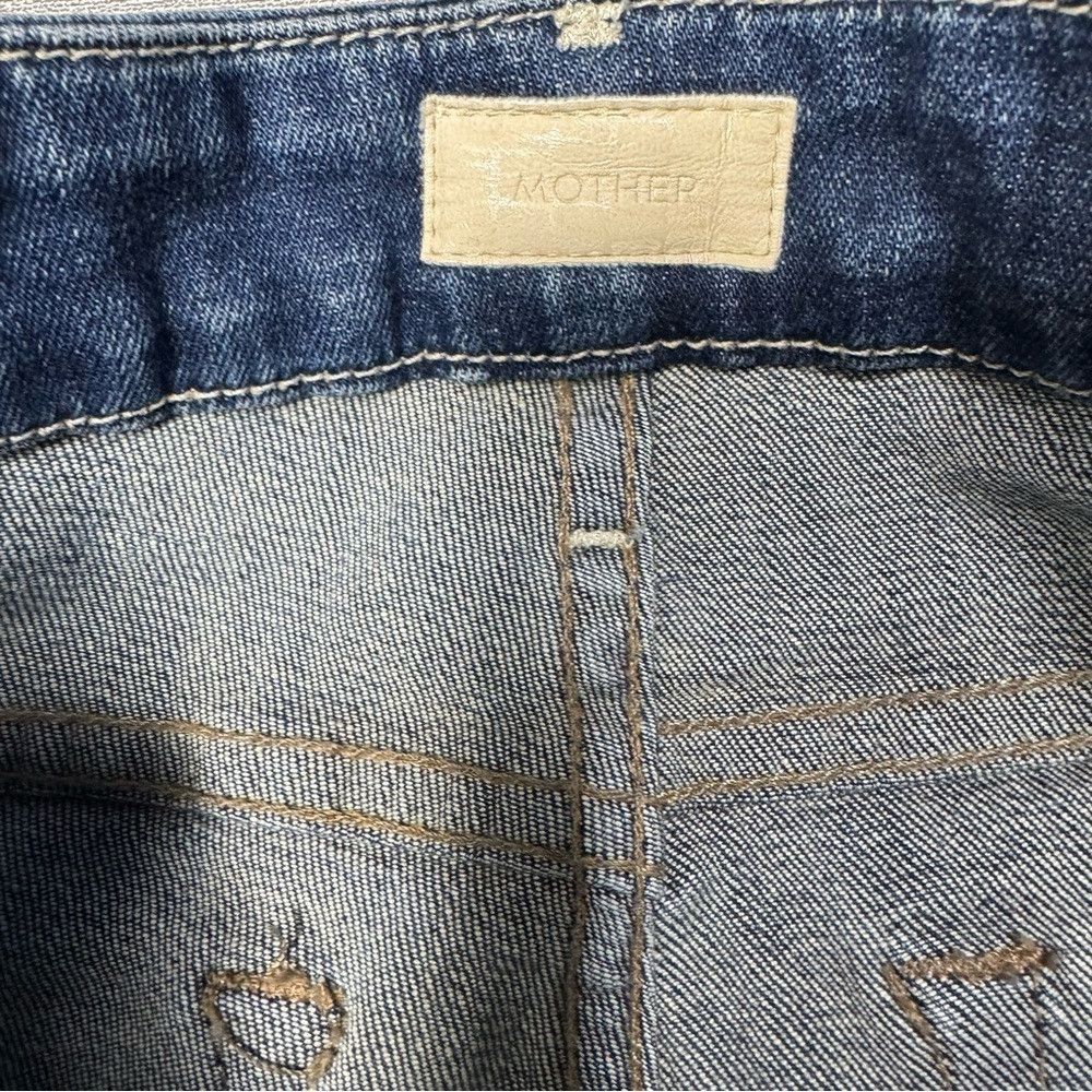 MOTHER MOTHER The Looker Ankle Fray Double Trouble Jeans Size 25 Size 25" / US 0 / IT 36 - 6 Thumbnail