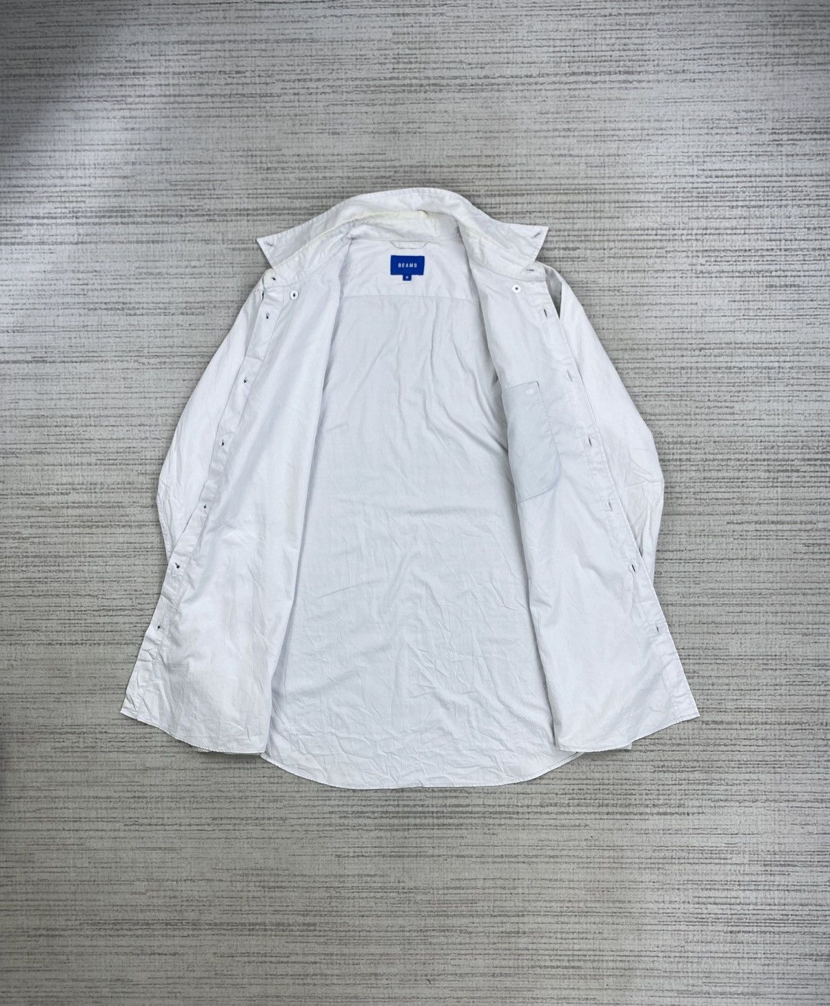 Beams Plus × Japanese Brand × Vintage Vintage Beams Longsleeve Button Up Shirt Size US M / EU 48-50 / 2 - 6 Thumbnail
