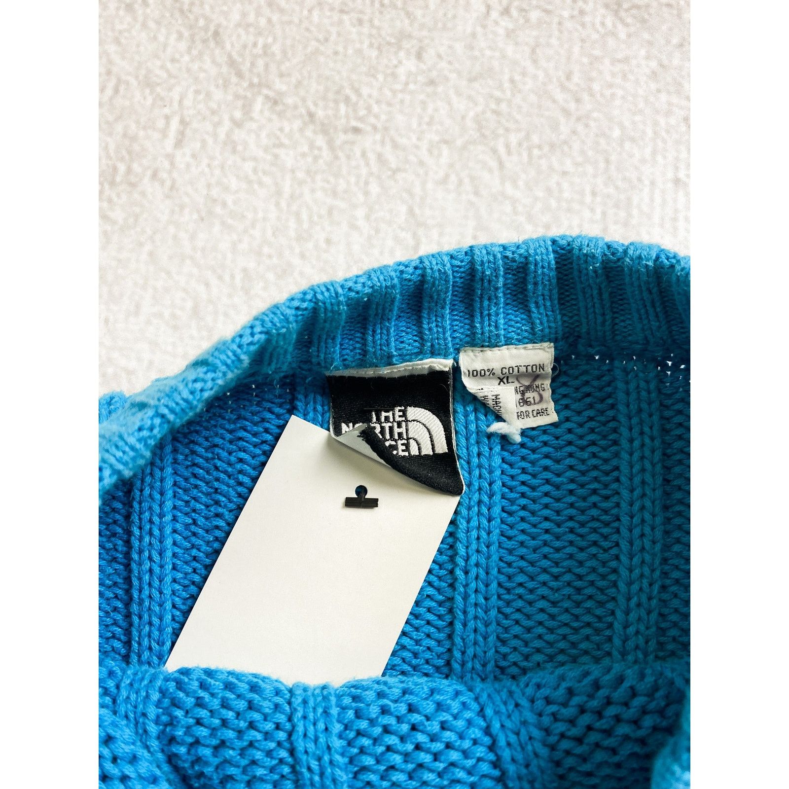 The North Face Vintage 90s The North Face Blue Sweater - Women's XL Size XL / US 12-14 / IT 48-50 - 3 Thumbnail