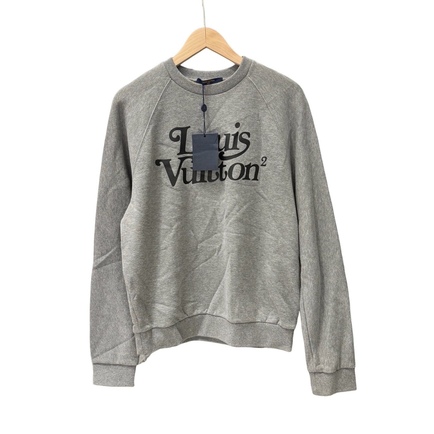 Louis Vuitton Louis Vuitton x Nigo Squared Logo Sweatshirt Size XS Size US XS / EU 42 / 0 - 1 Thumbnail