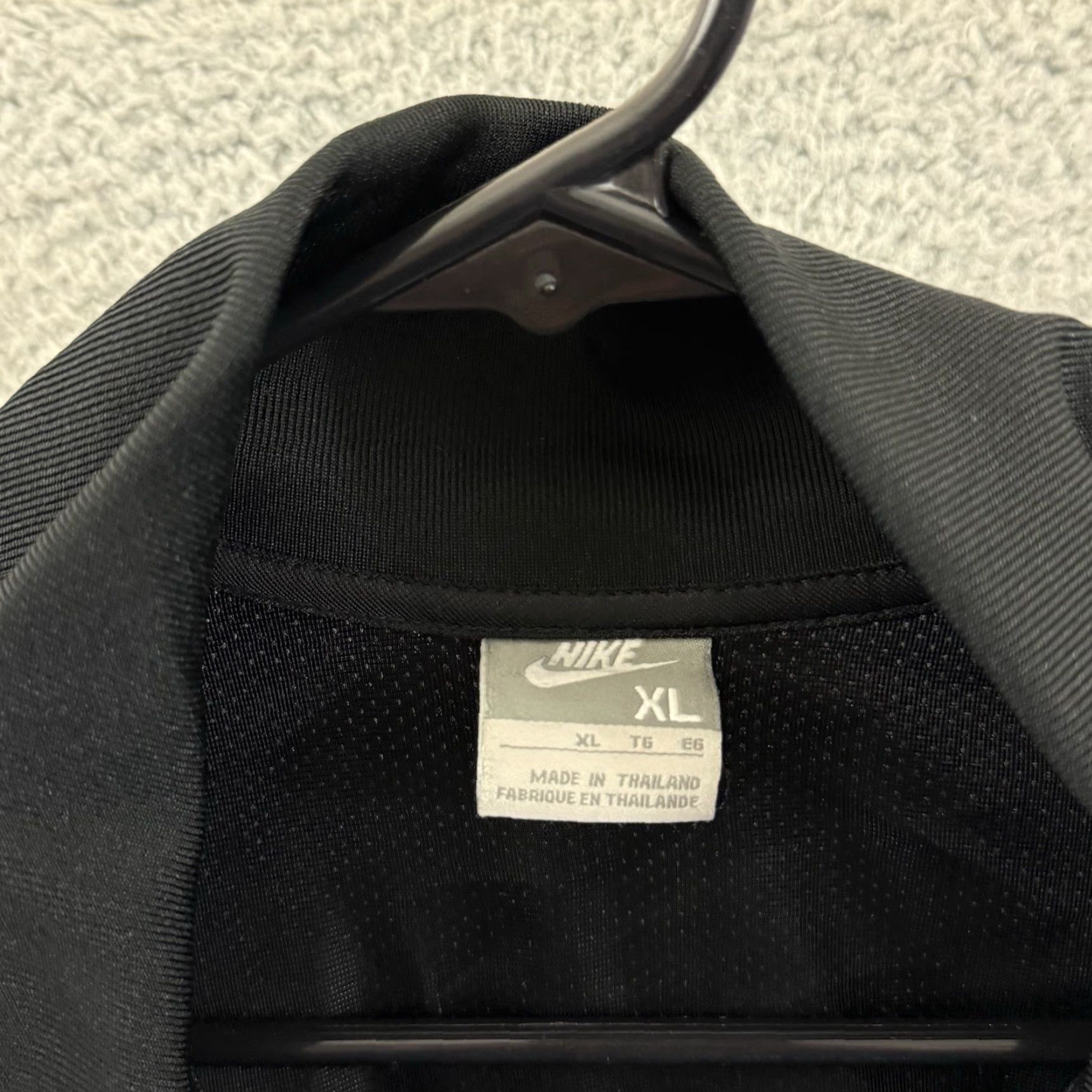 Nike VINTAGE Nike Jacket Men’s XL Black Full Zip Long Sleeve Warm Up Outdoor Sport Outdoor Size US XL / EU 56 / 4 - 6 Thumbnail