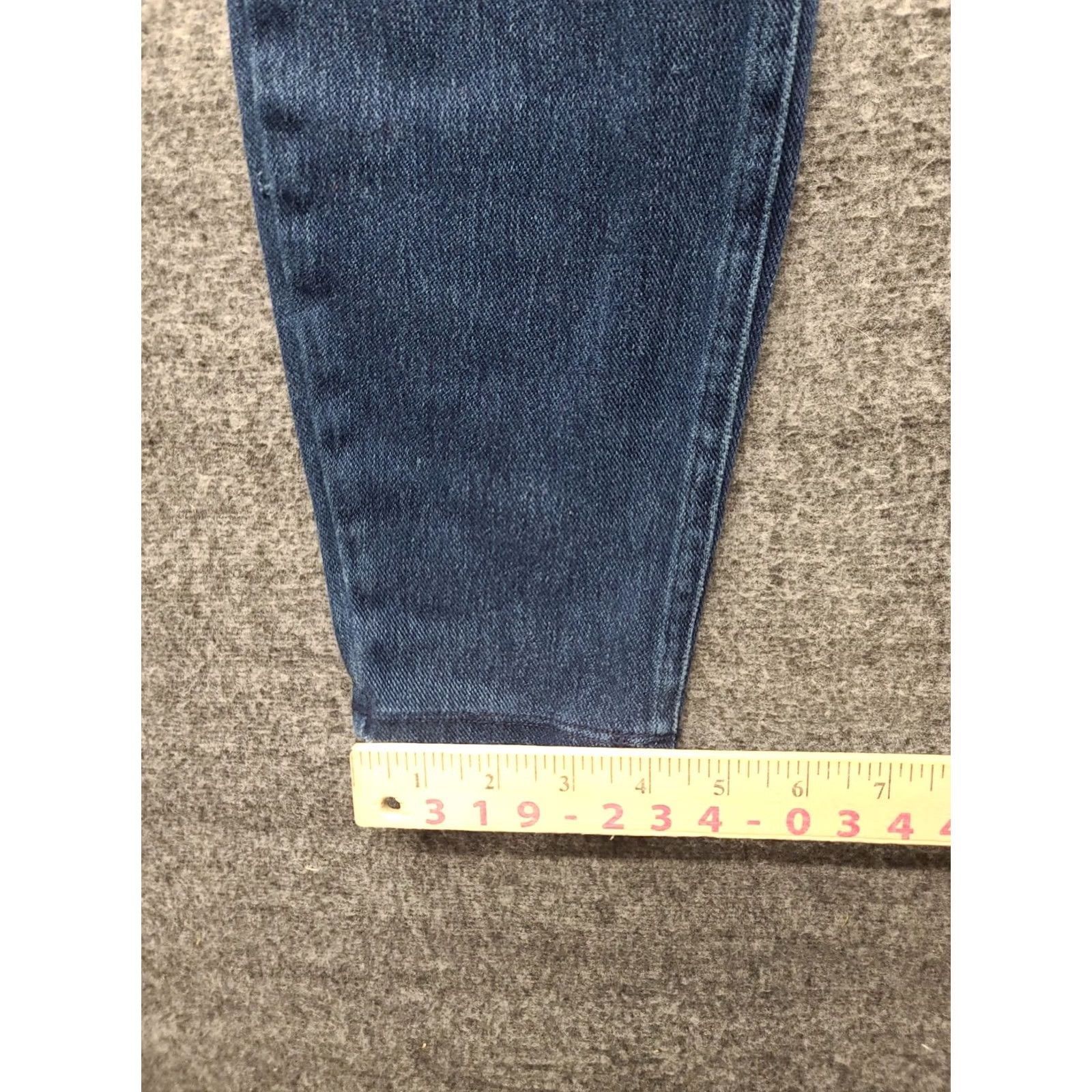 Spanx Spanx Jeans Womens L Ankle Cut High Rise Slimming Shapewear Jeggings Distressed Blue Denim Size 36" / US 14 / IT 50 - 6 Thumbnail