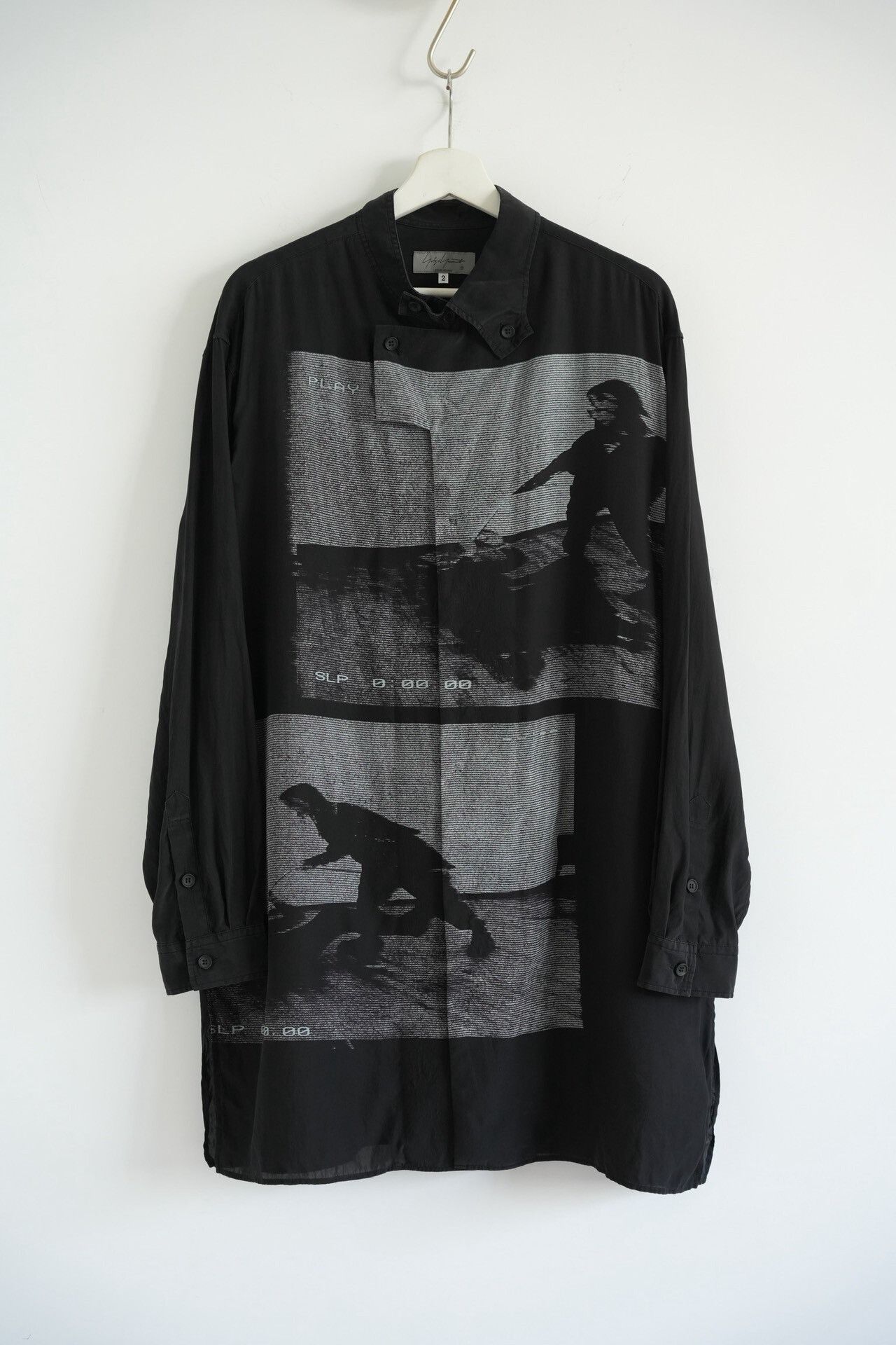 Yohji Yamamoto Yohji Yamamoto Silk Shirt with Print Size US M / EU 48-50 / 2 - 1 Thumbnail