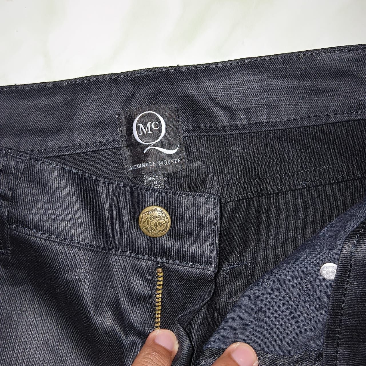 Alexander McQueen denim wax Alexander McQueen Size US 28 / EU 44 - 12 Thumbnail