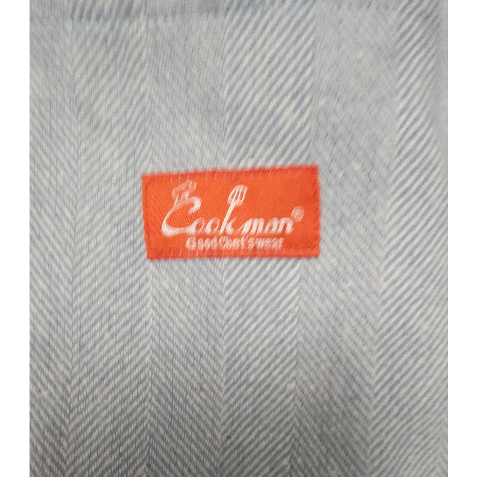 Other Cookman Chef Pants Tweed Herringbone Sky Elastic Waist XL Size US 33 - 8 Thumbnail