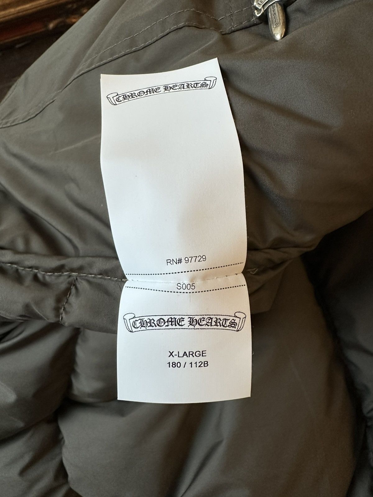Chrome Hearts CHROME HEARTS CH PLUS PUFFER JACKET XL Size US XL / EU 56 / 4 - 7 Thumbnail