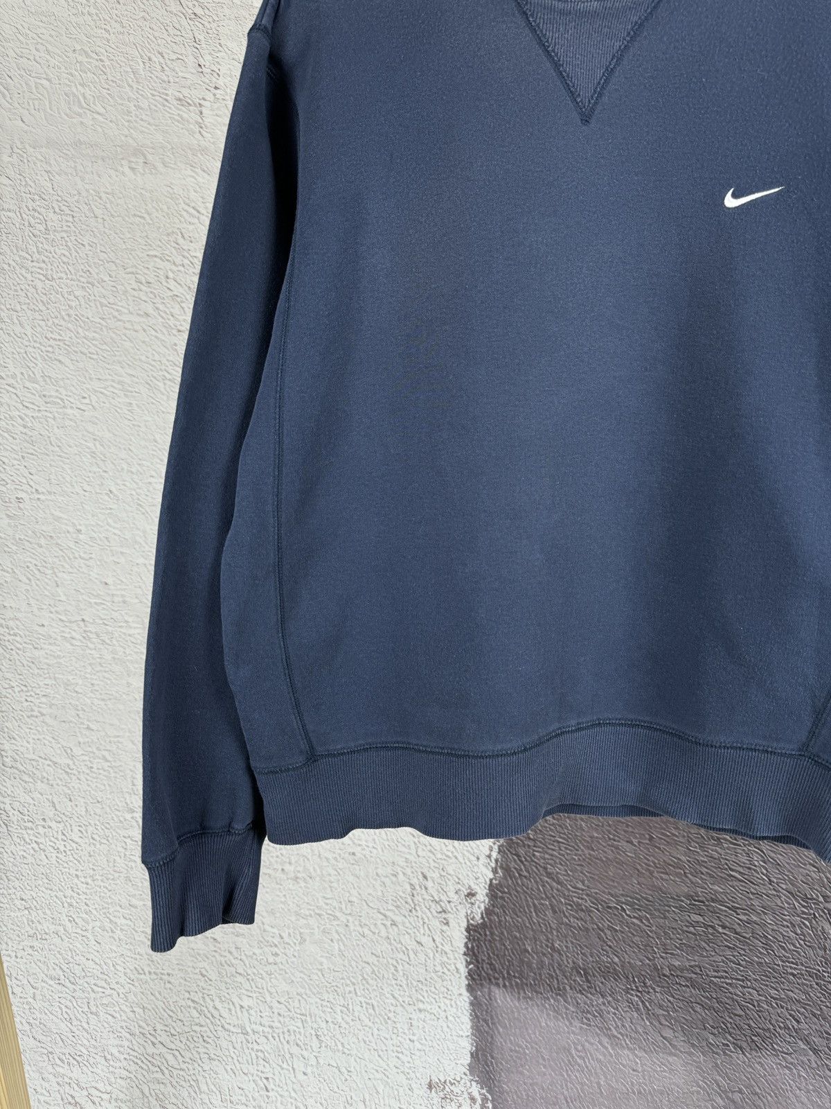 Nike × Vintage Nike vintage y2k blue faded sweatshirt size M Size US M / EU 48-50 / 2 - 4 Thumbnail