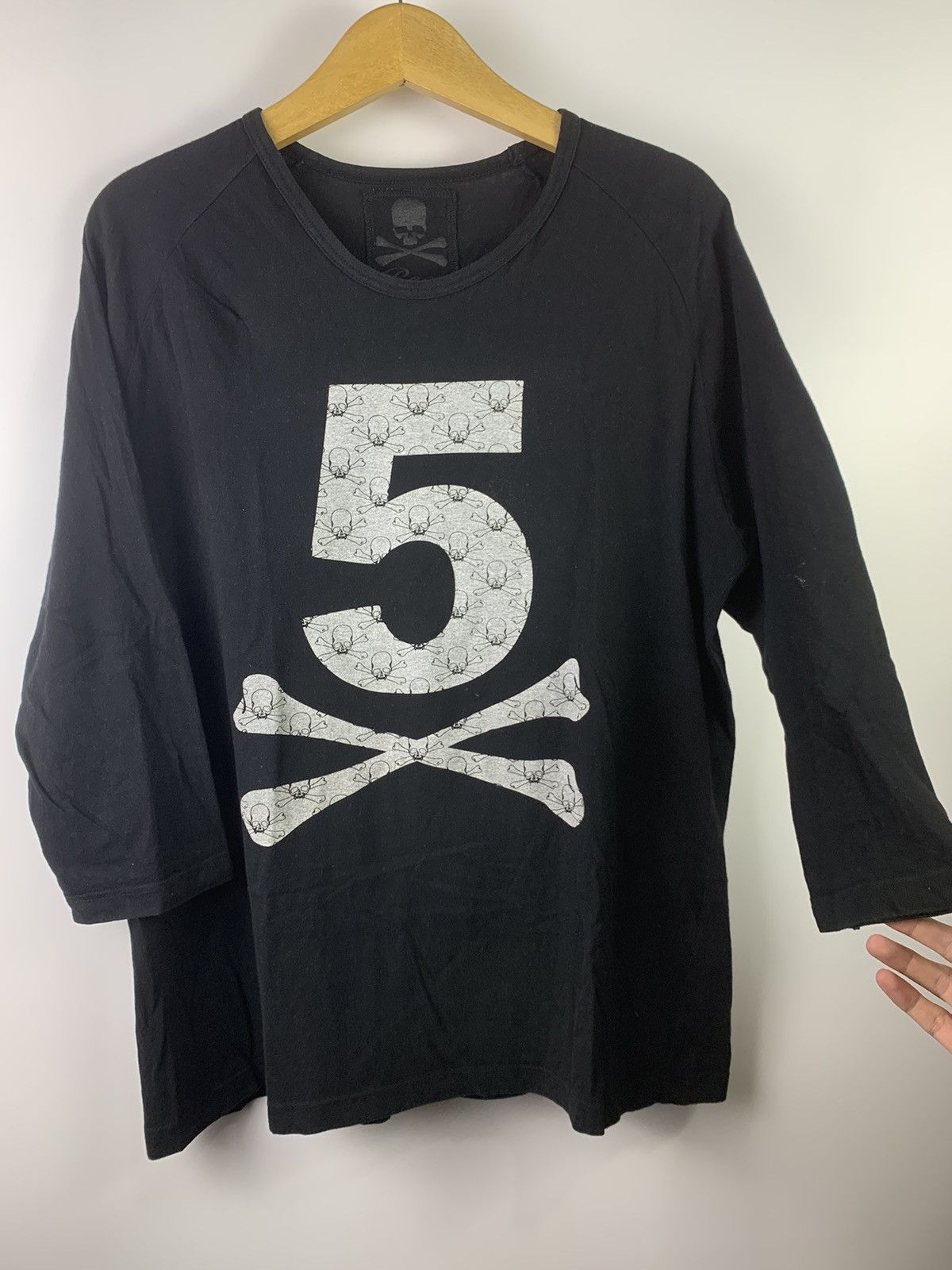 If Six Was Nine × Japanese Brand × Roen roen ☠️ skullls Xxxxxx japanese raglan Size US L / EU 52-54 / 3 - 3 Thumbnail