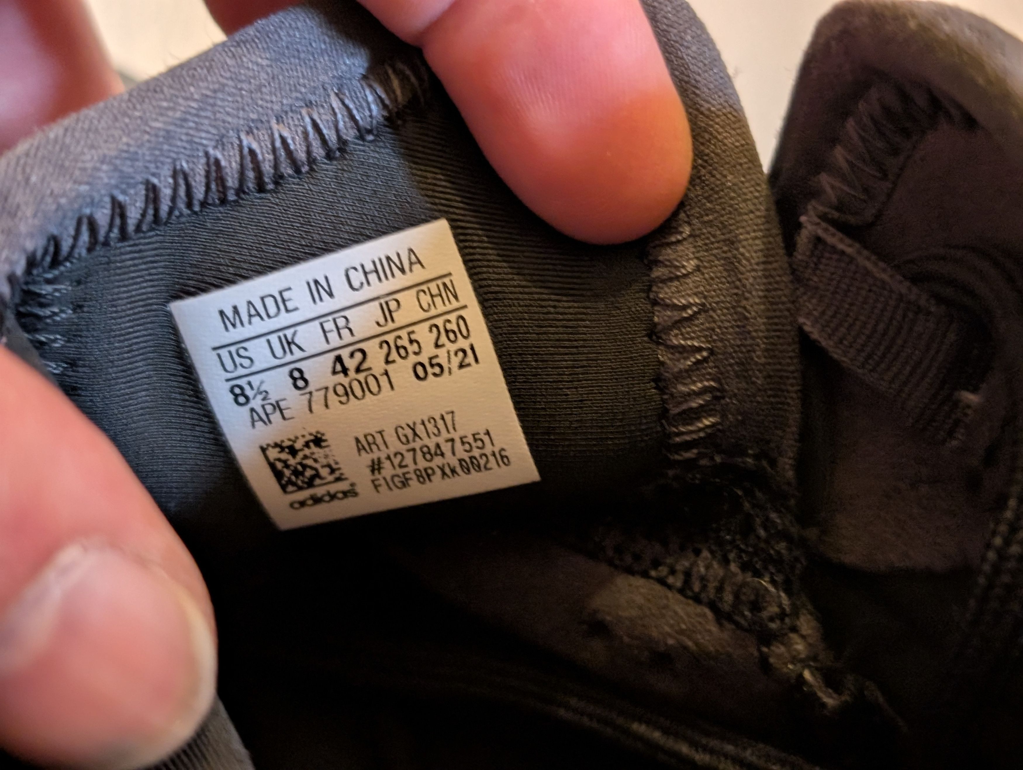 Adidas × Yeezy QNTM Onyx Size US 8.5 / EU 41-42 - 3 Thumbnail