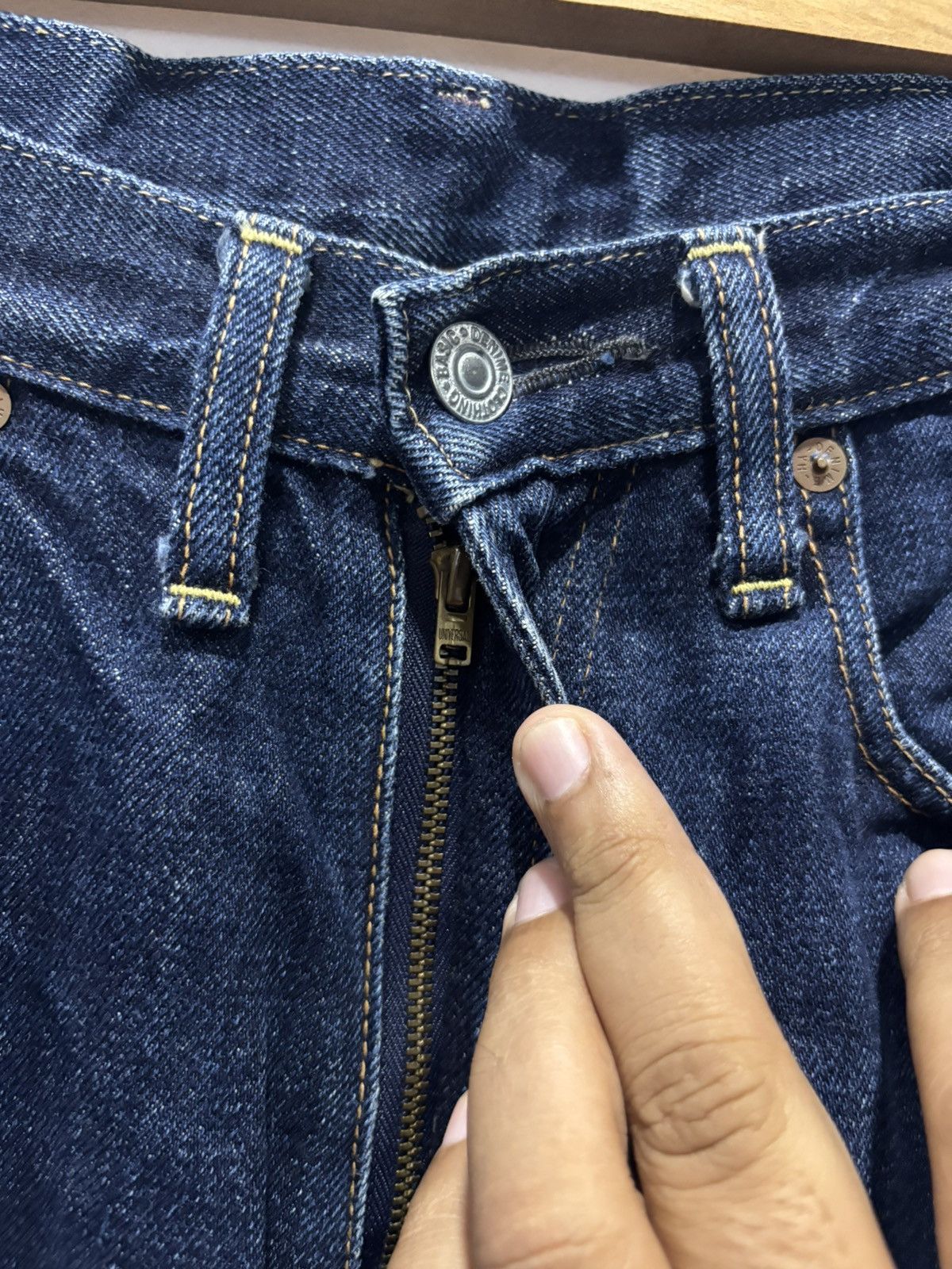 Japanese Brand Denime Selvedge Jeans Size US 30 / EU 46 - 4 Thumbnail