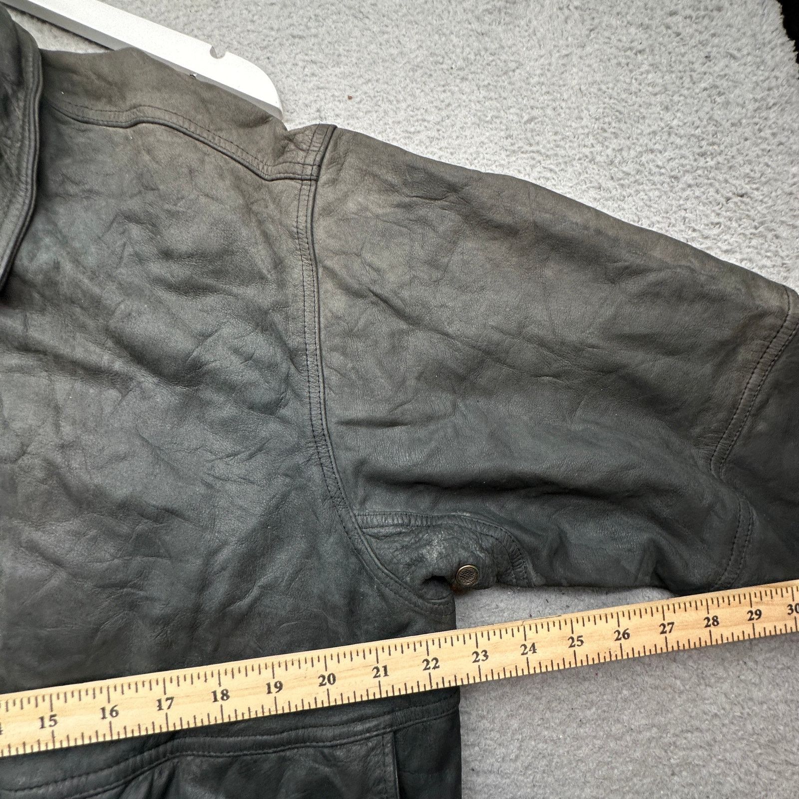 Timberland VTG 1994 Timberland Leather Aviator Jacket Medium Distressed Size US M / EU 48-50 / 2 - 5 Thumbnail