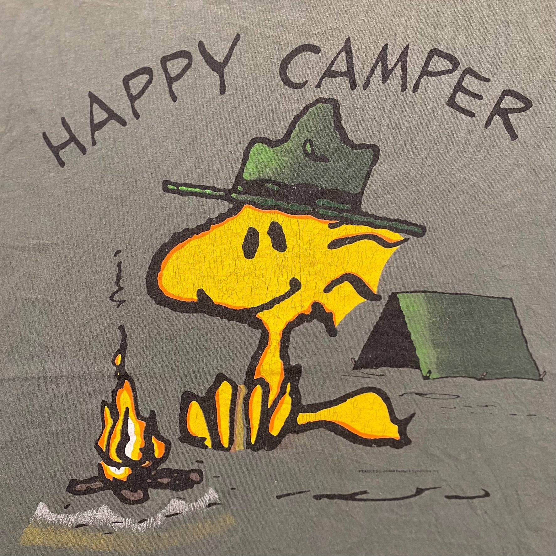 Peanuts Crazy Vintage 90s Woodstock Comic Single Stitch T-Shirt Size US XL / EU 56 / 4 - 4 Thumbnail