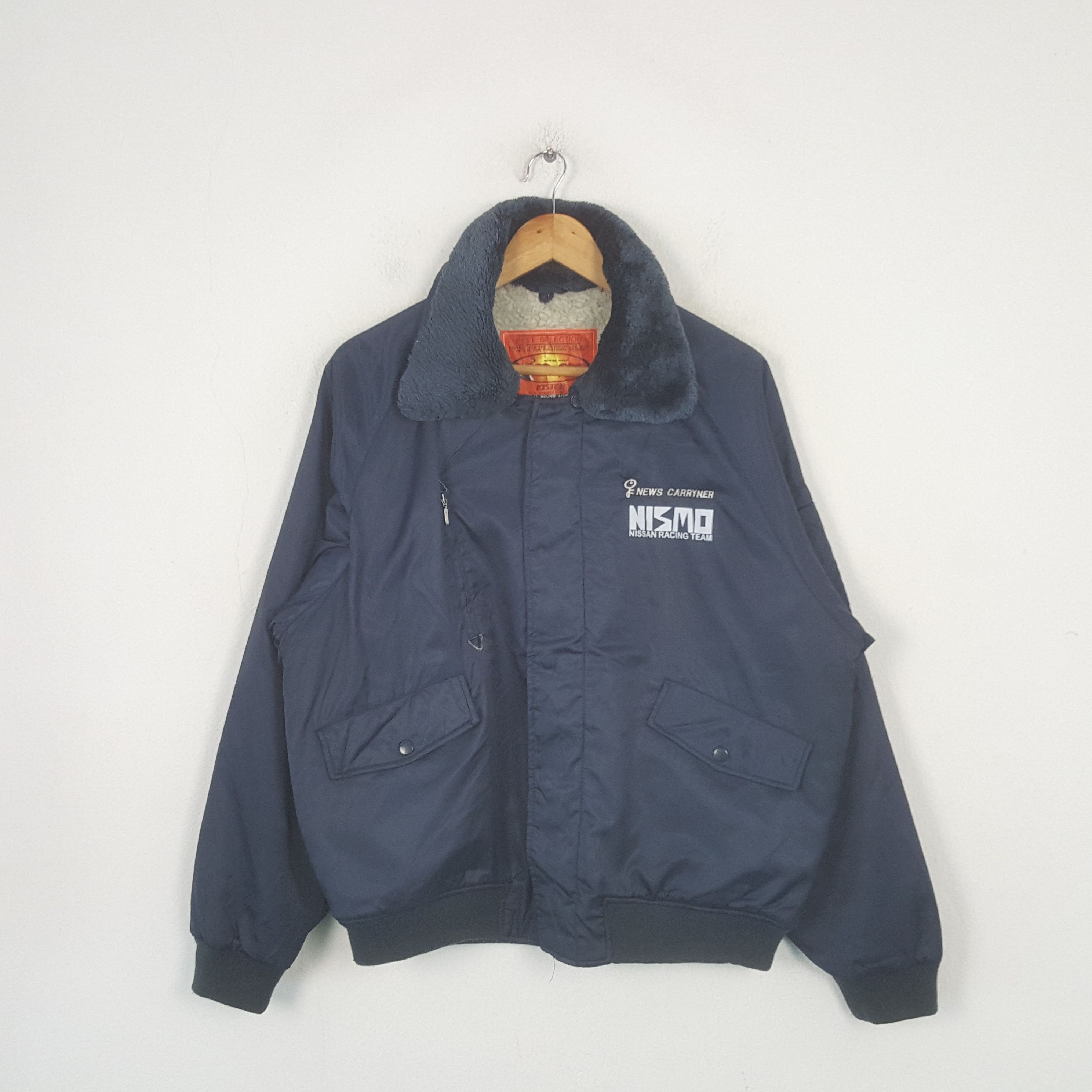 Nissan Vintage Nismo Nissan Racing Team Custom Jacket C300N28 Size US XL / EU 56 / 4 - 3 Thumbnail