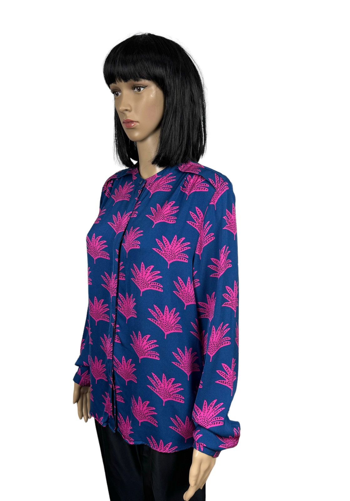 Designer Fabienne Chapot Sunset Blouse Viscose Printed Size 40 Size M / US 6-8 / IT 42-44 - 5 Thumbnail