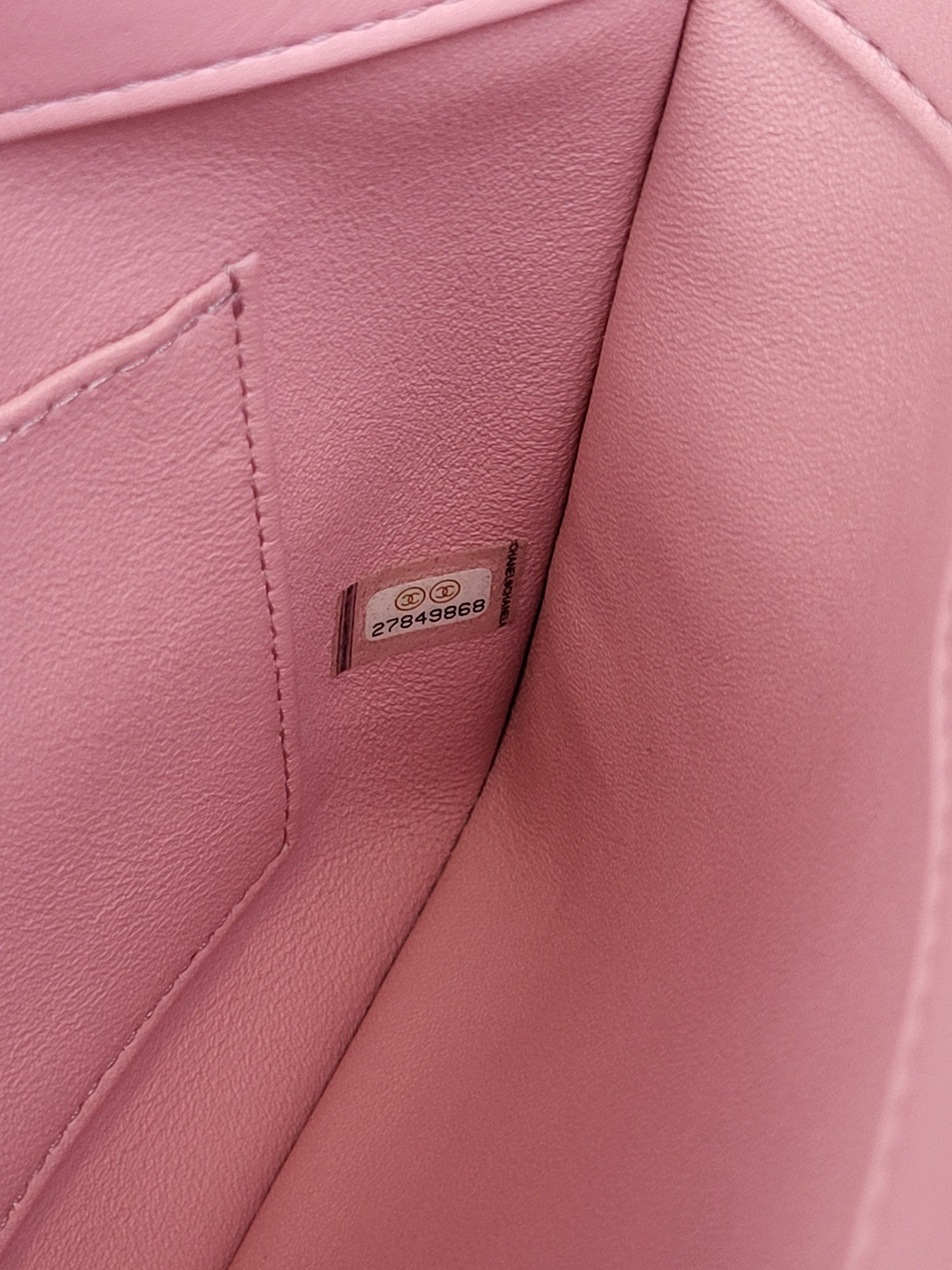 Chanel Chanel Lambskin Medium Trendy CC Flap Dual Handle Bag Pink Size ONE SIZE - 5 Thumbnail