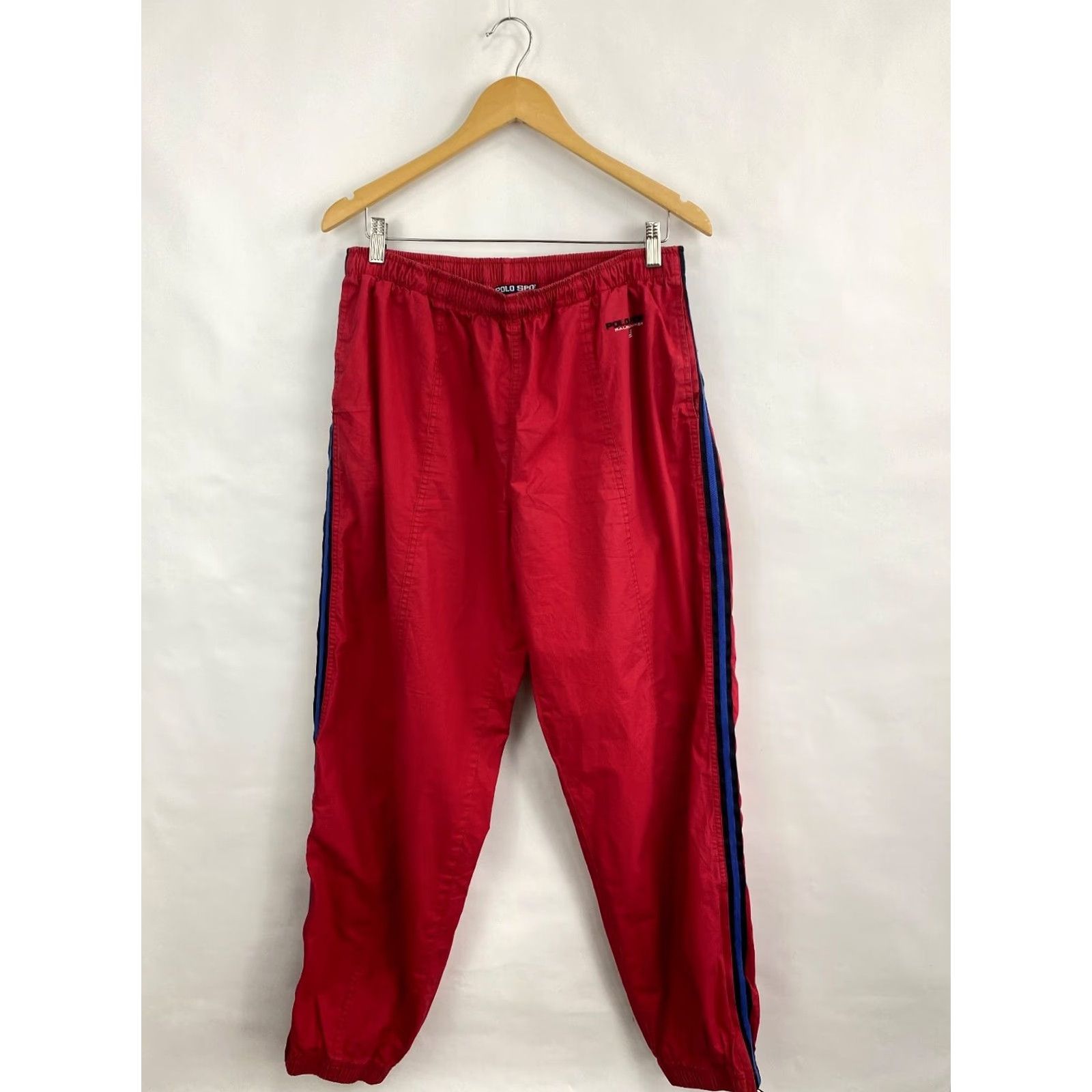 Polo Ralph Lauren VINTAGE Polo Ralph Lauren Pants Men L Red 90s Polo Sport Retro Hype Size US L / EU 52-54 / 3 - 3 Thumbnail