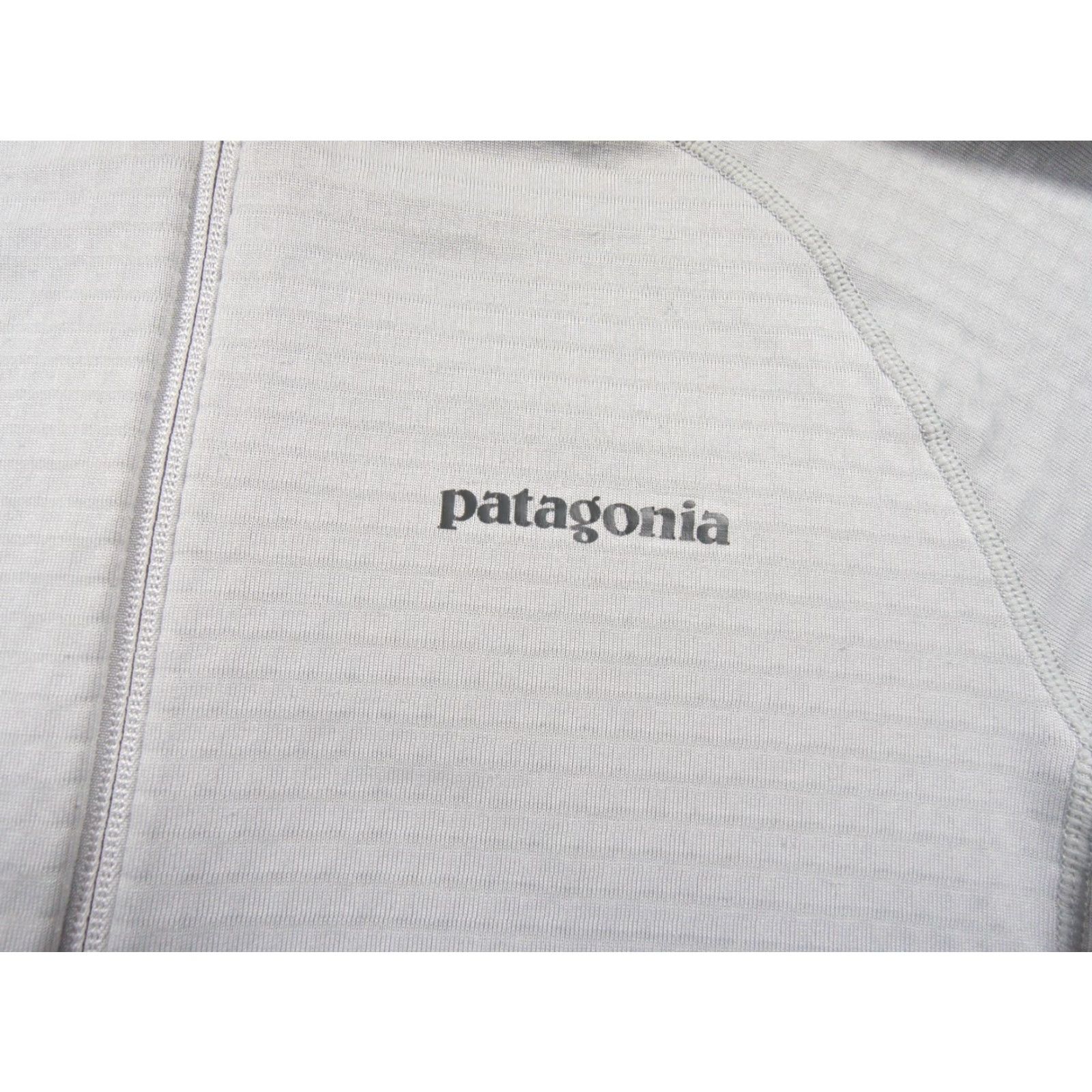 Patagonia Patagonia Sweater Womens Large Gray Full Zip R1 Regulator Fleece Outdoors Ladies Size L / US 10 / IT 46 - 3 Thumbnail