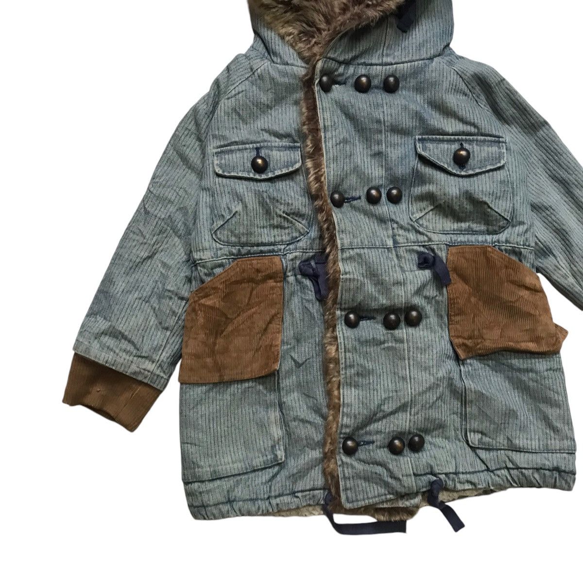 If Six Was Nine × Japanese Brand × Le Grande Bleu (L.G.B.) Tactical Pocket LGB If Six Was Nine CAT Hoodies Faux Fur Size XS / US 0-2 / IT 36-38 - 8 Thumbnail