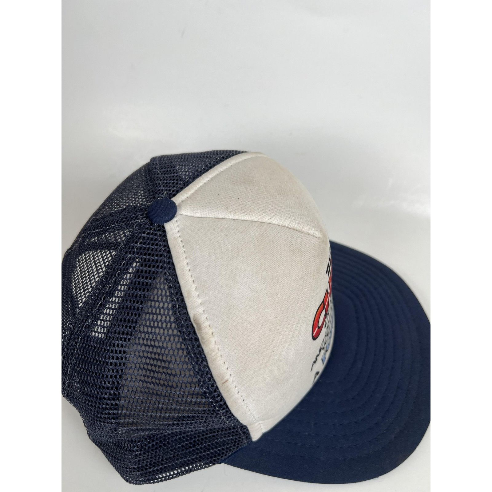 Other Vintage Chevy Trucker Snap Back Hat Cap"This is Chevy Countr Size ONE SIZE - 7 Thumbnail
