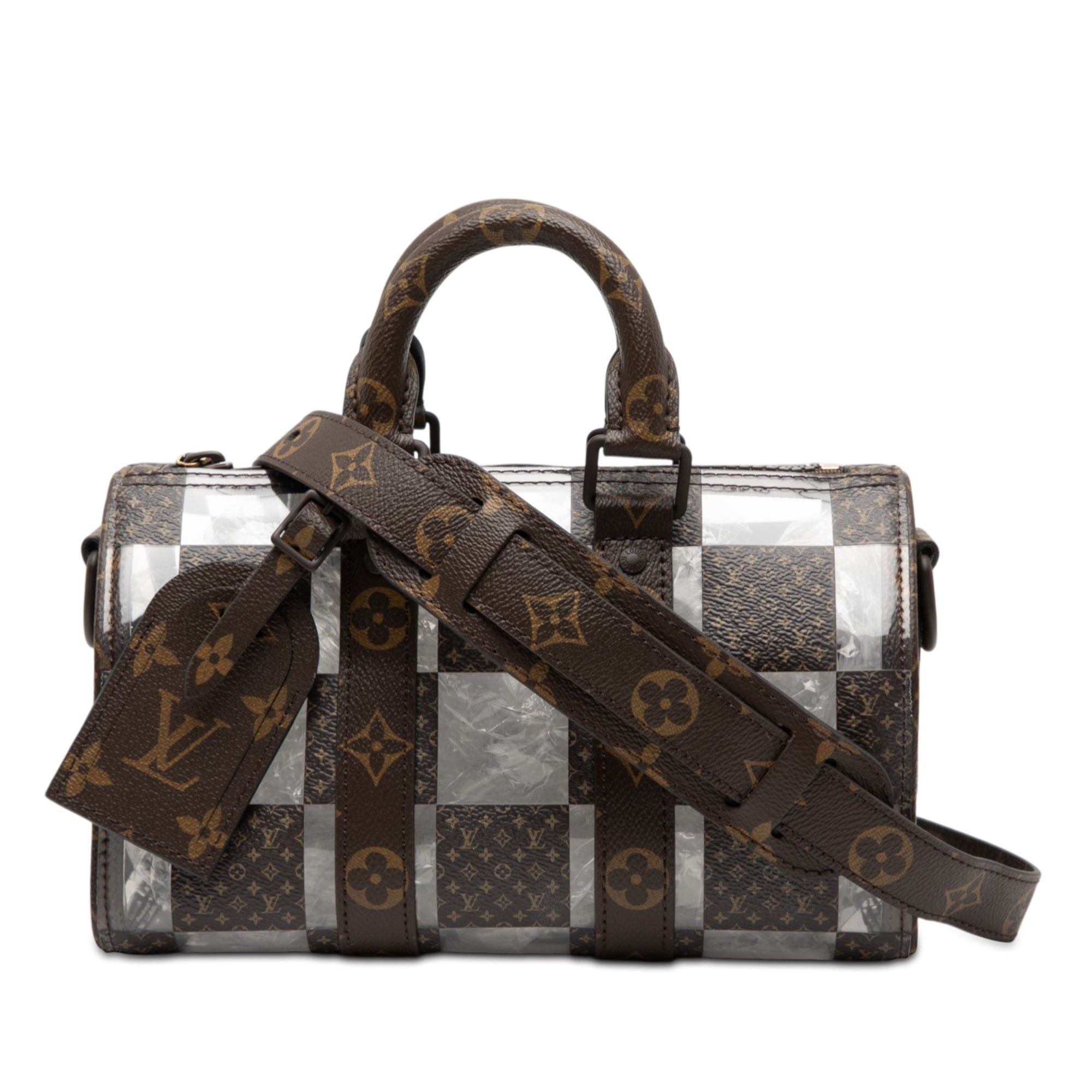 Louis Vuitton PVC and Monogram Chess Keepall Bandouliere 25 Size ONE SIZE - 1 Thumbnail