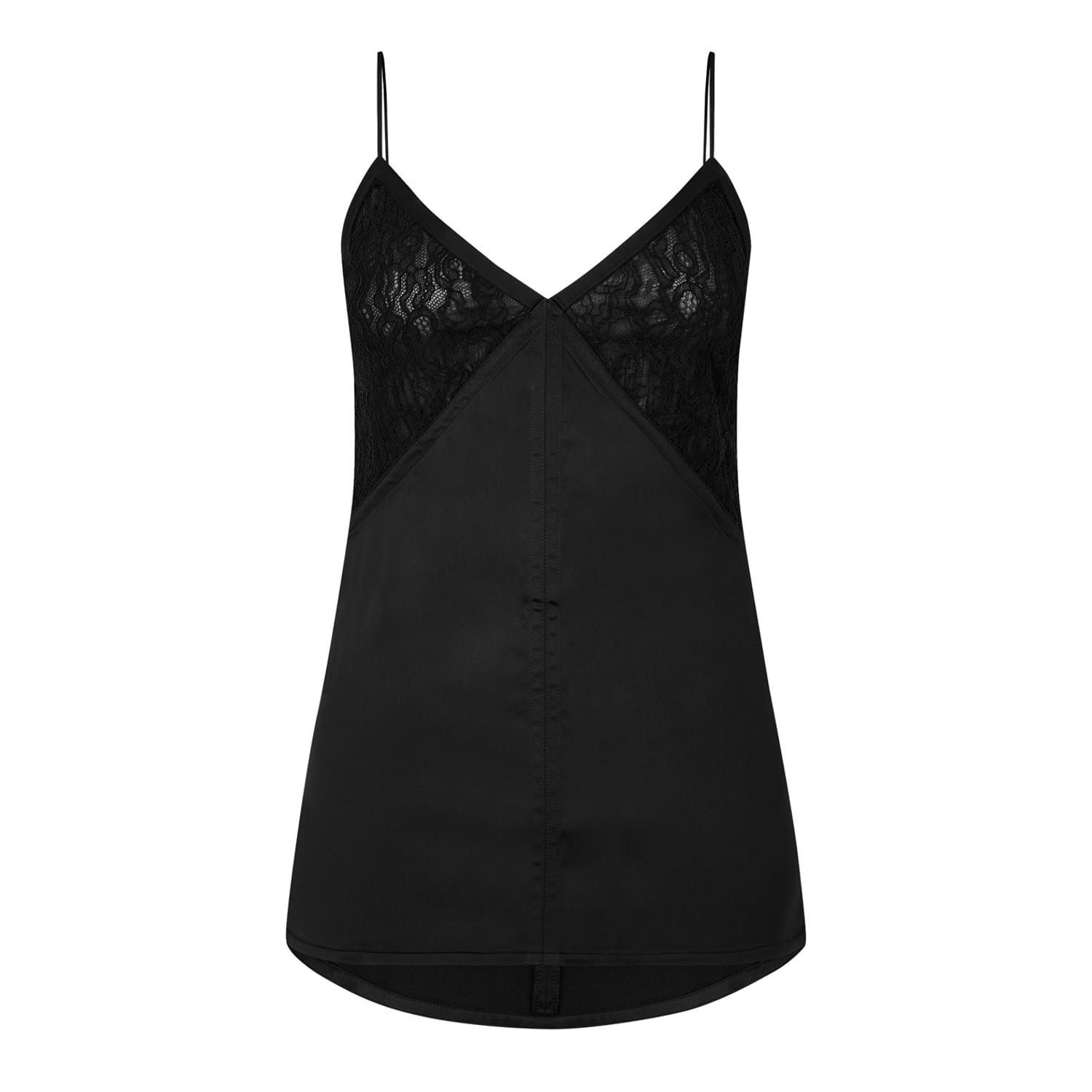 Bottega Veneta Bottega Veneta V-Neck Slim Fit Tank Top in Black Size S / US 4 / IT 40 - 1 Thumbnail