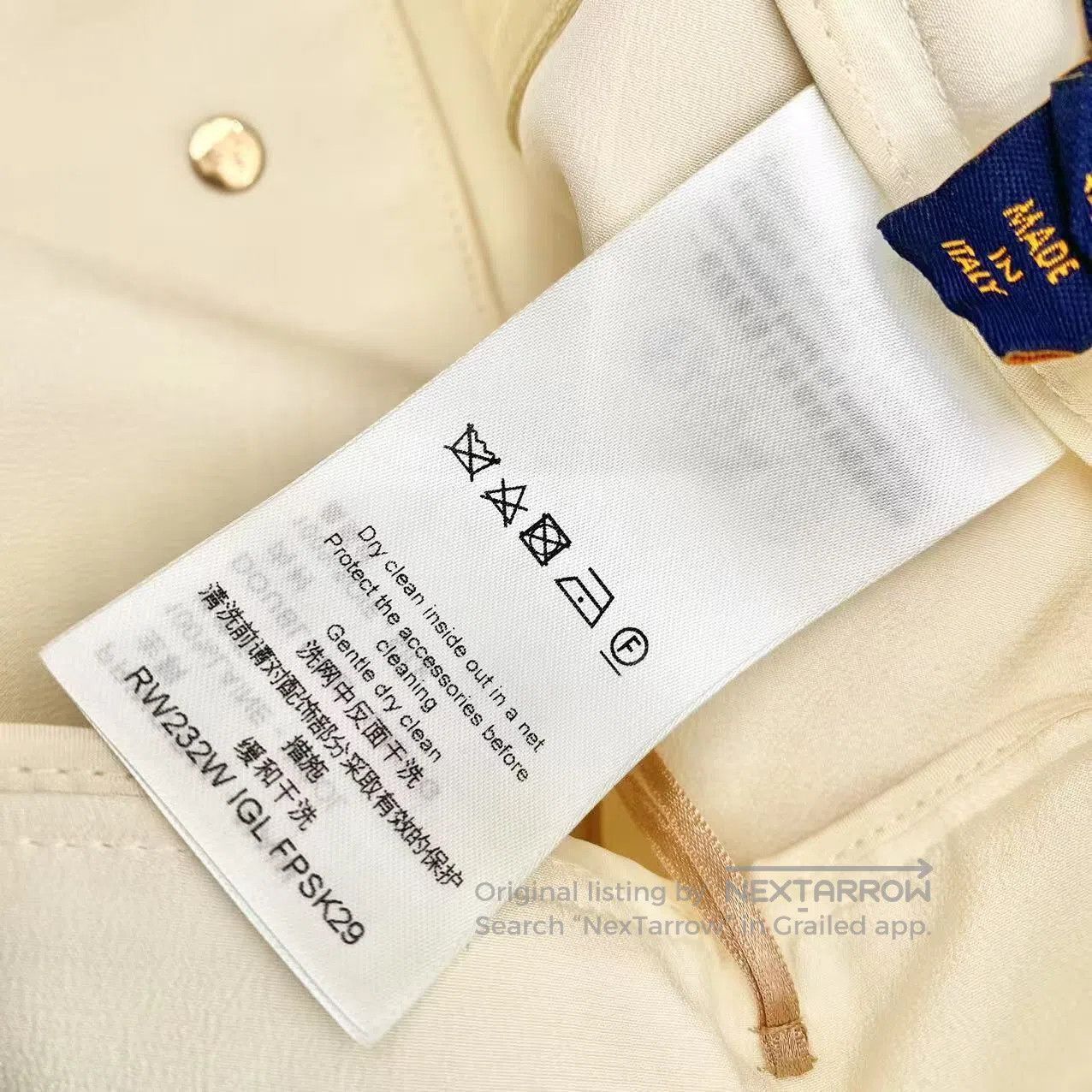 Louis Vuitton Louis Vuitton 23SS snap layered skirt| Size 42" / US 20 - 5 Thumbnail