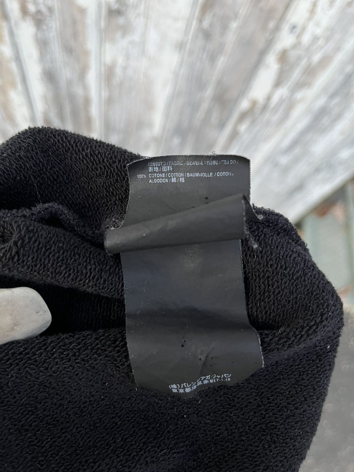 Balenciaga BALENCIAGA Archetype FW 17 Black Blank hoodie Size US M / EU 48-50 / 2 - 10 Thumbnail