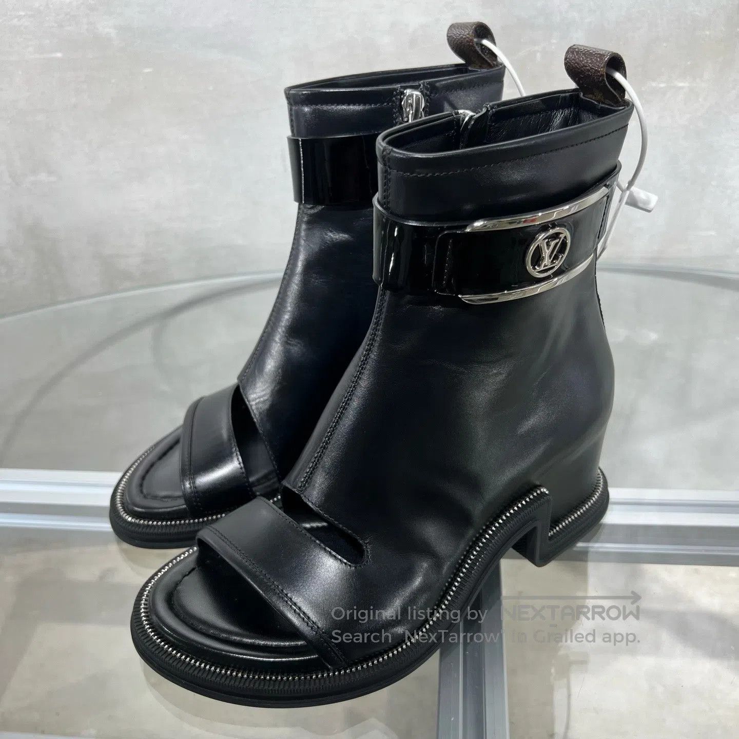 Louis Vuitton Louis Vuitton Moonlight Black Short Boots Size US 5.5 / IT 35.5 - 1 Thumbnail