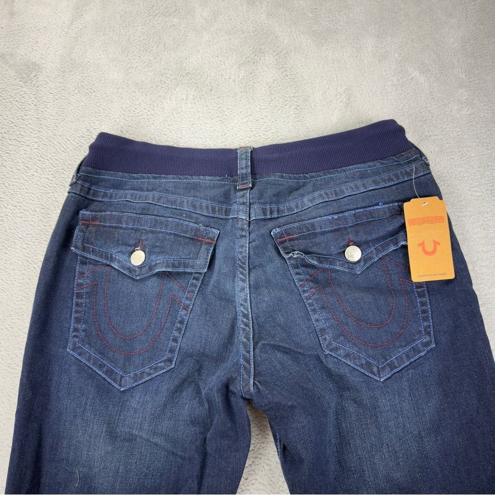 True Religion True Religion NWT Men's Size 33x33 Blue Denim Jeans Straigh Size US 33 - 7 Thumbnail