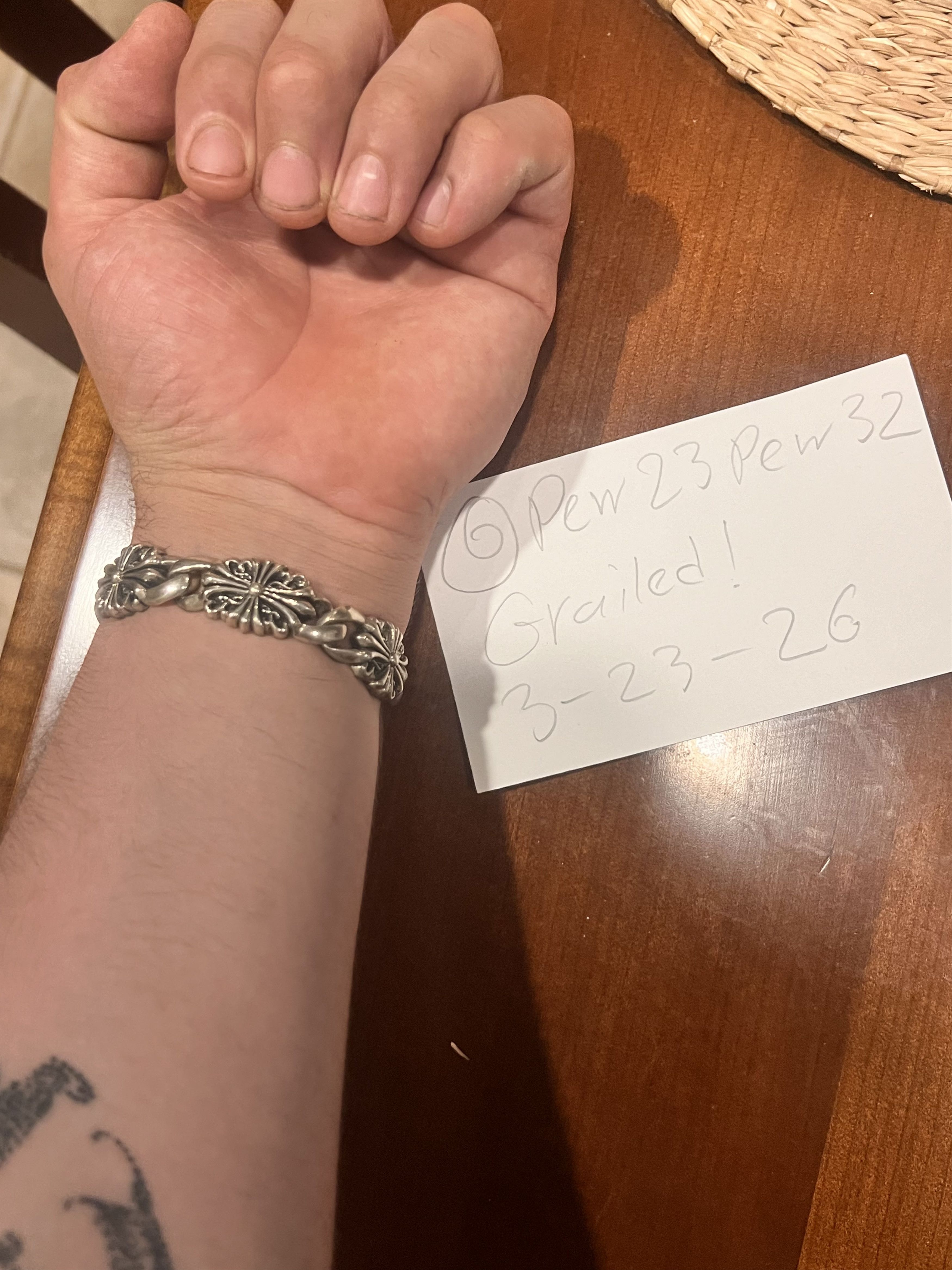 A&G Rock a&g rock keeper bracelet *Chrome Hearts Lookalike* Size ONE SIZE - 8 Thumbnail