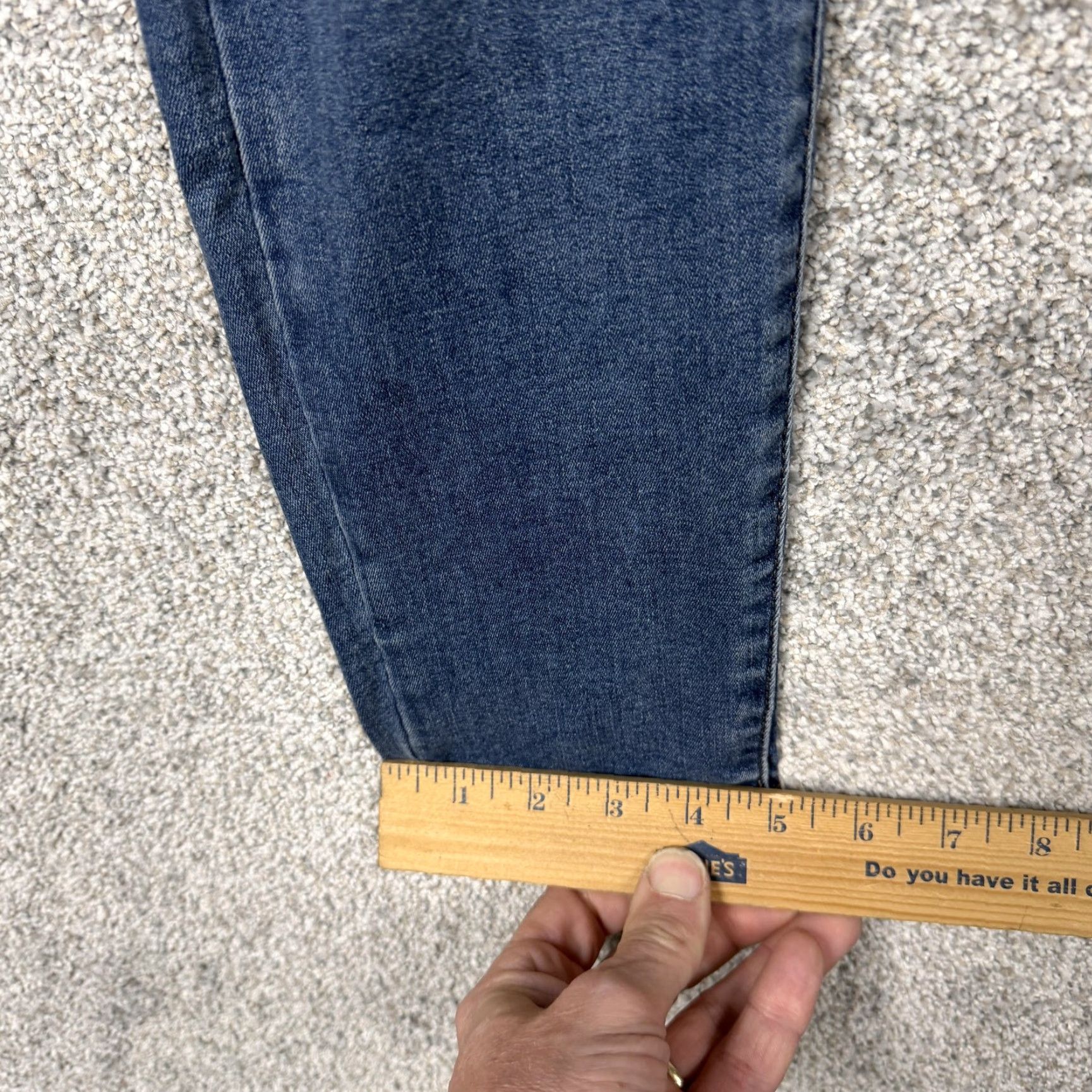 Lucky Brand Lucky Brand Lolita Super Skinny Jeans Womens 8/29 Blue Mid Rise Stretch Denim Size 30" / US 8 / IT 44 - 3 Thumbnail