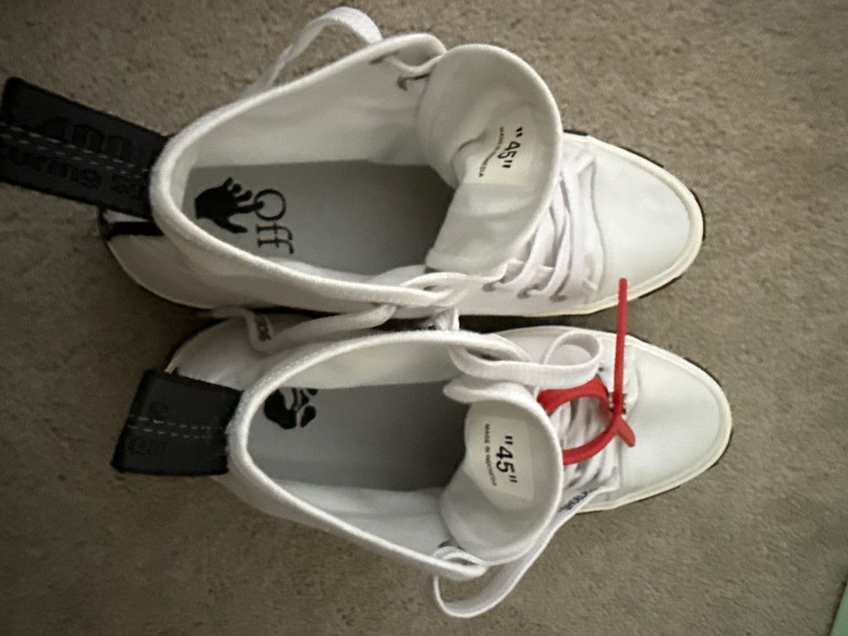 Off-White Off-White High-Top Vulcanized Size US 12 / EU 45 - 5 Thumbnail