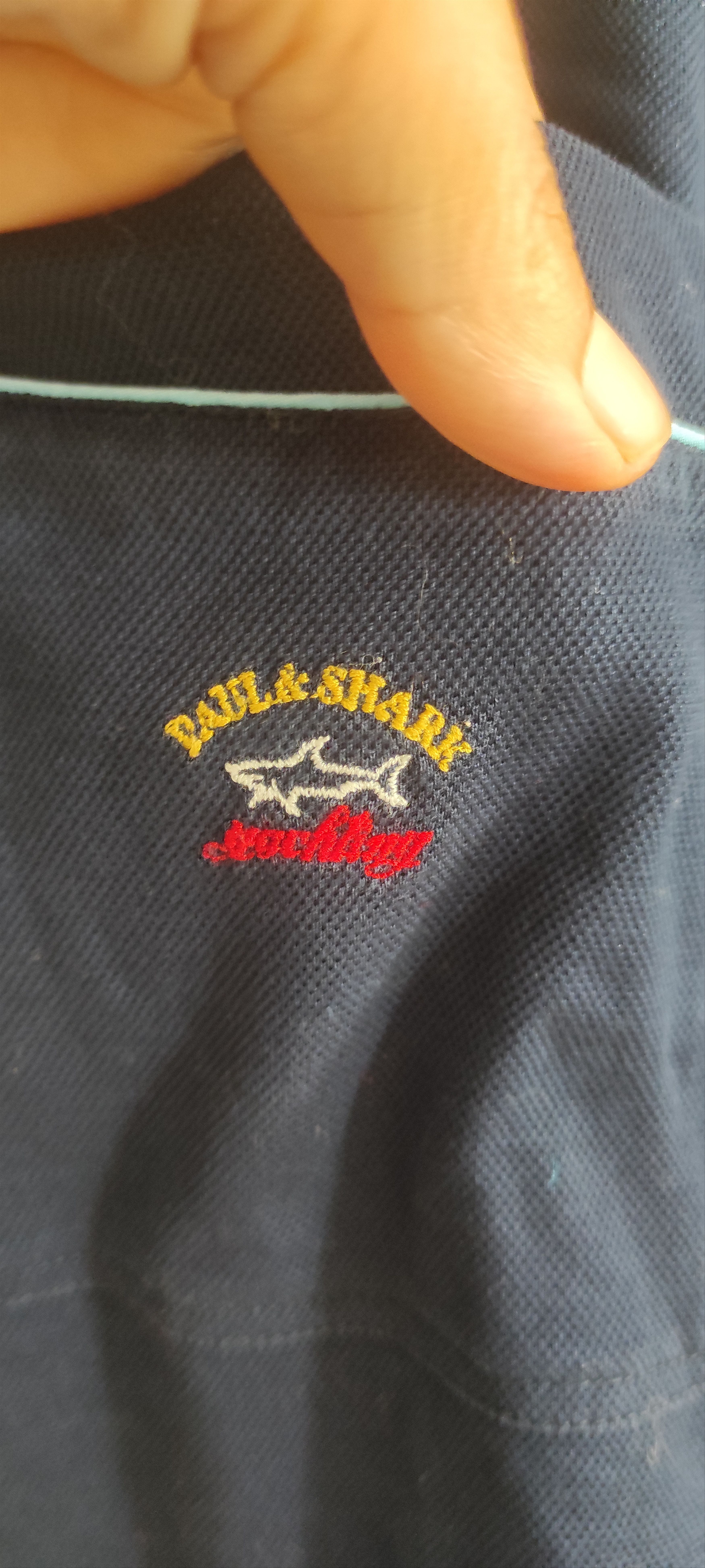 Vintage Paul & Shark Vintage Polo T-Shirt L Size US XXL / EU 58 / 5 - 6 Thumbnail