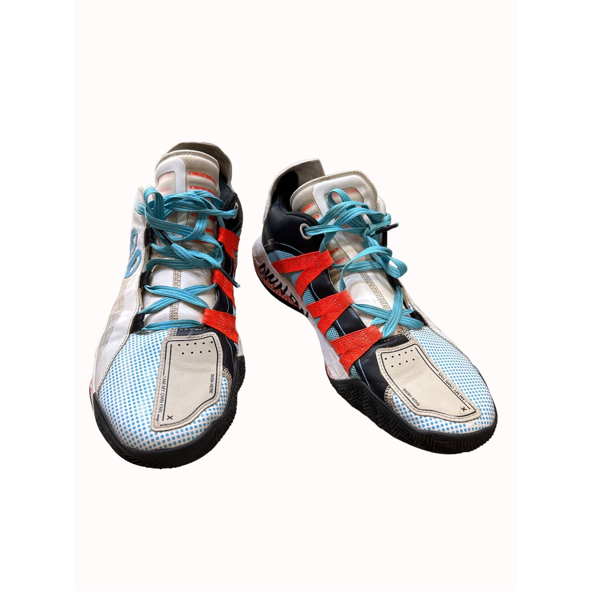 Adidas Adidas PSH-T Dame I am My Own Fan men’s mid top shoes sneake Size US 10 / EU 43 - 10 Thumbnail