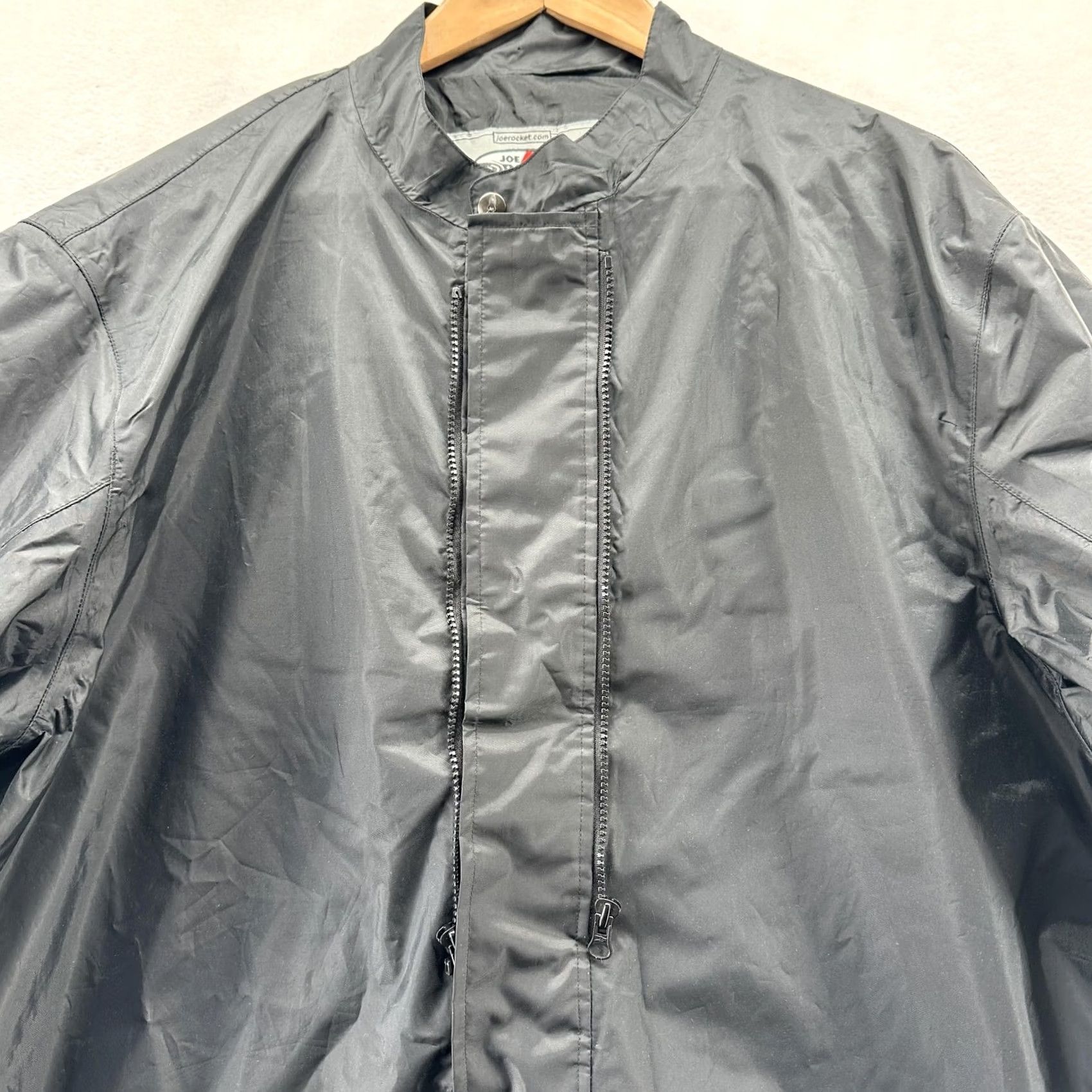 Joe Rocket Joe Rocket Jacket Mens 3XL Gray Windbreaker Motorcycle Riding Lightweight Lined Full Zip Size US XXL / EU 58 / 5 - 2 Thumbnail