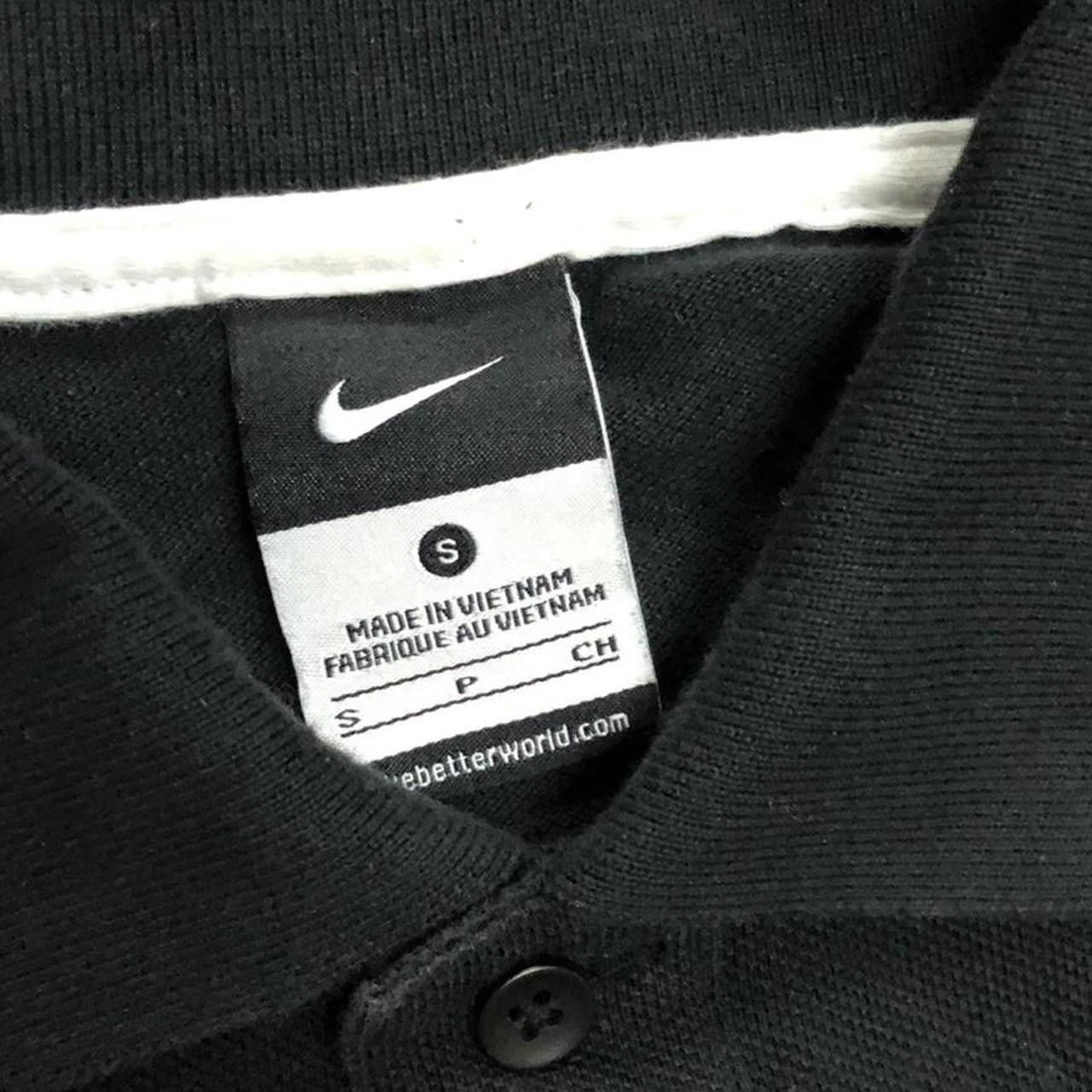 Nike Black white Nike polo shirt Sportswear rap hip hop Size US S / EU 44-46 / 1 - 4 Thumbnail