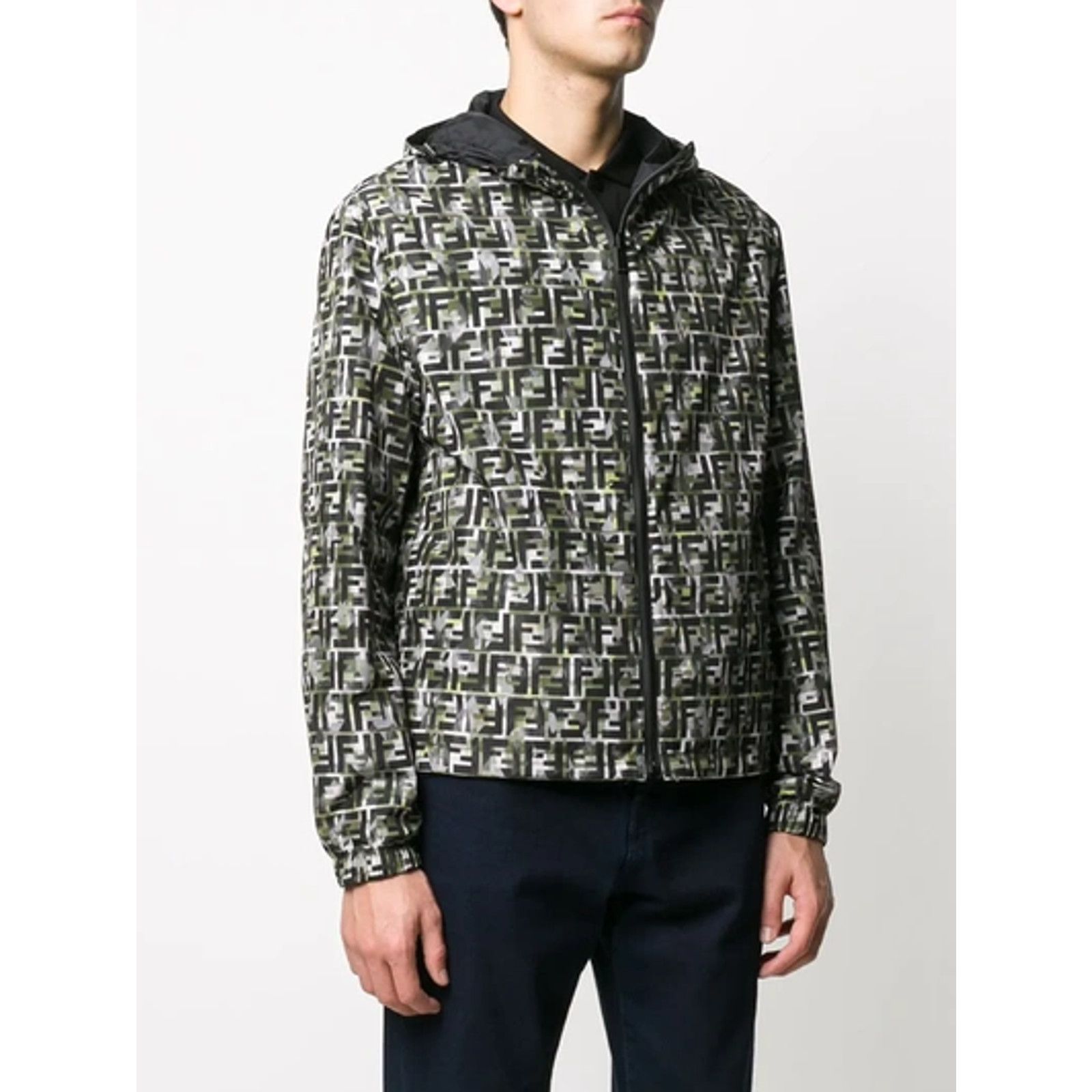 Fendi Fendi Monogram Anorak Reversible Windbreaker Jacket 48 Size US M / EU 48-50 / 2 - 5 Thumbnail