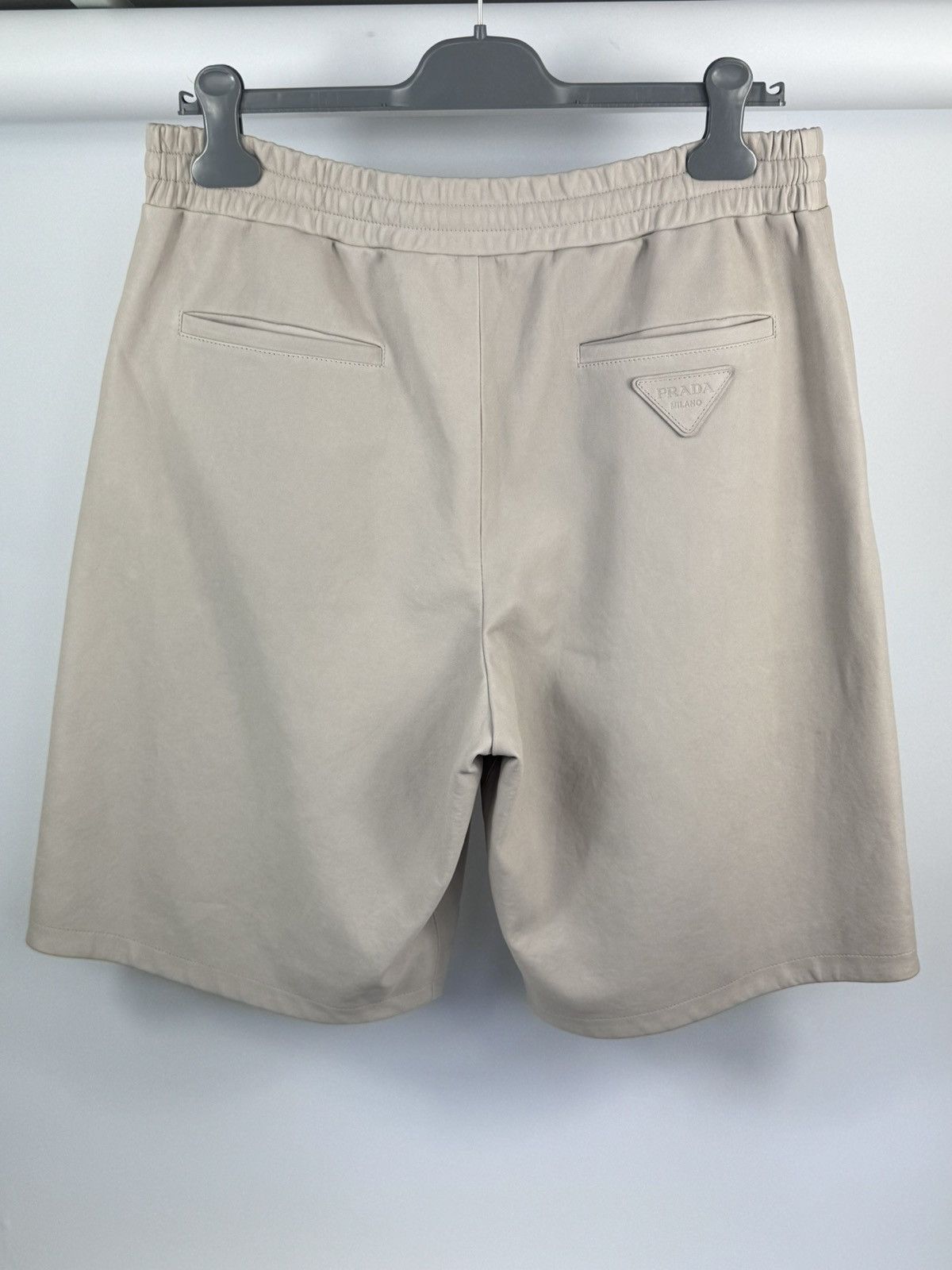 Prada PRADA LEATHER SHORTS Size US 34 / EU 50 - 2 Thumbnail