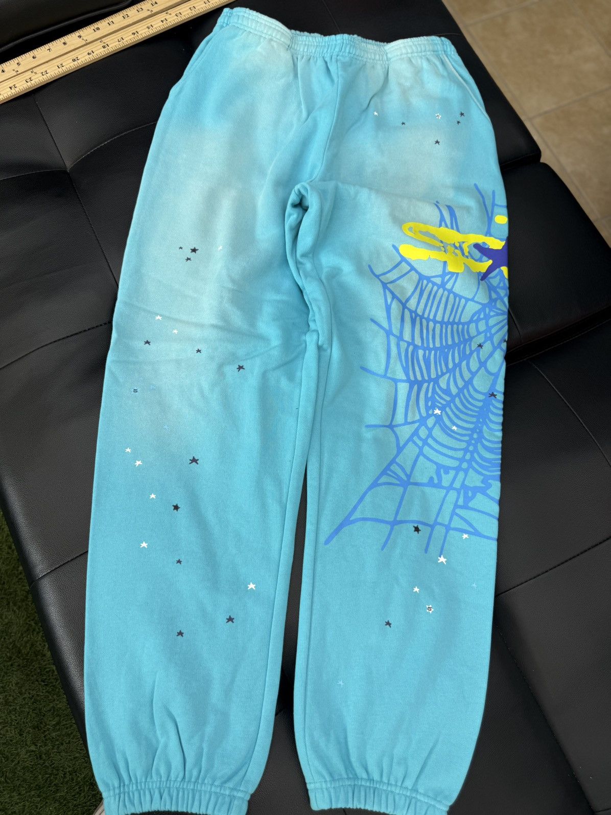 Sp5der Sp5der Sweatpants Size Large Blue (Brand New) Size US 33 - 3 Thumbnail