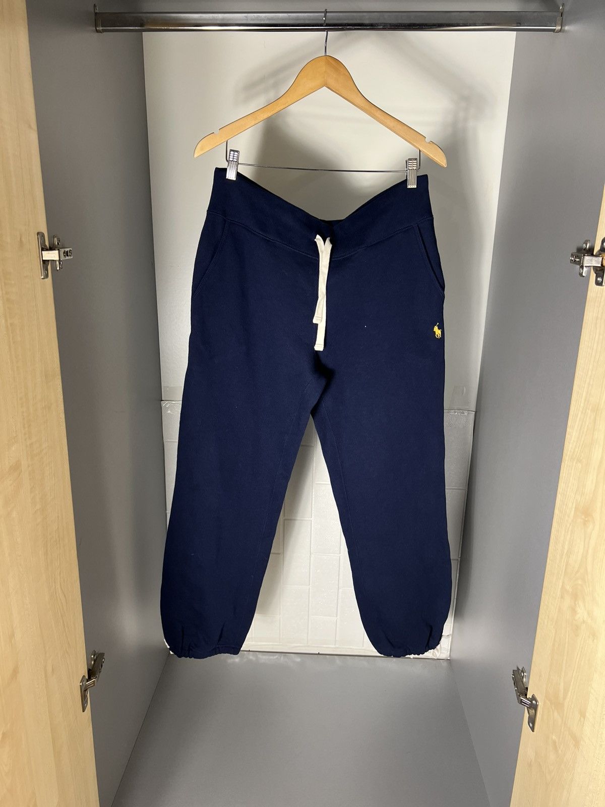 Polo Ralph Lauren VERY RARE POLO RALPH LAUREN CLASSIC SWEATPANTS DESIGNER Y2K Size US 31 - 2 Thumbnail