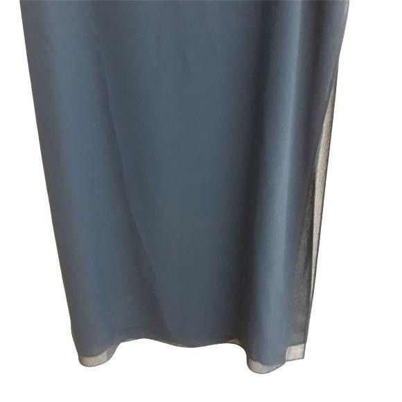 Vintage Vtg 80s JS Collections Formal Maxi Skirt Black Sz 8 Double S Size 30" / US 8 / IT 44 - 7 Thumbnail